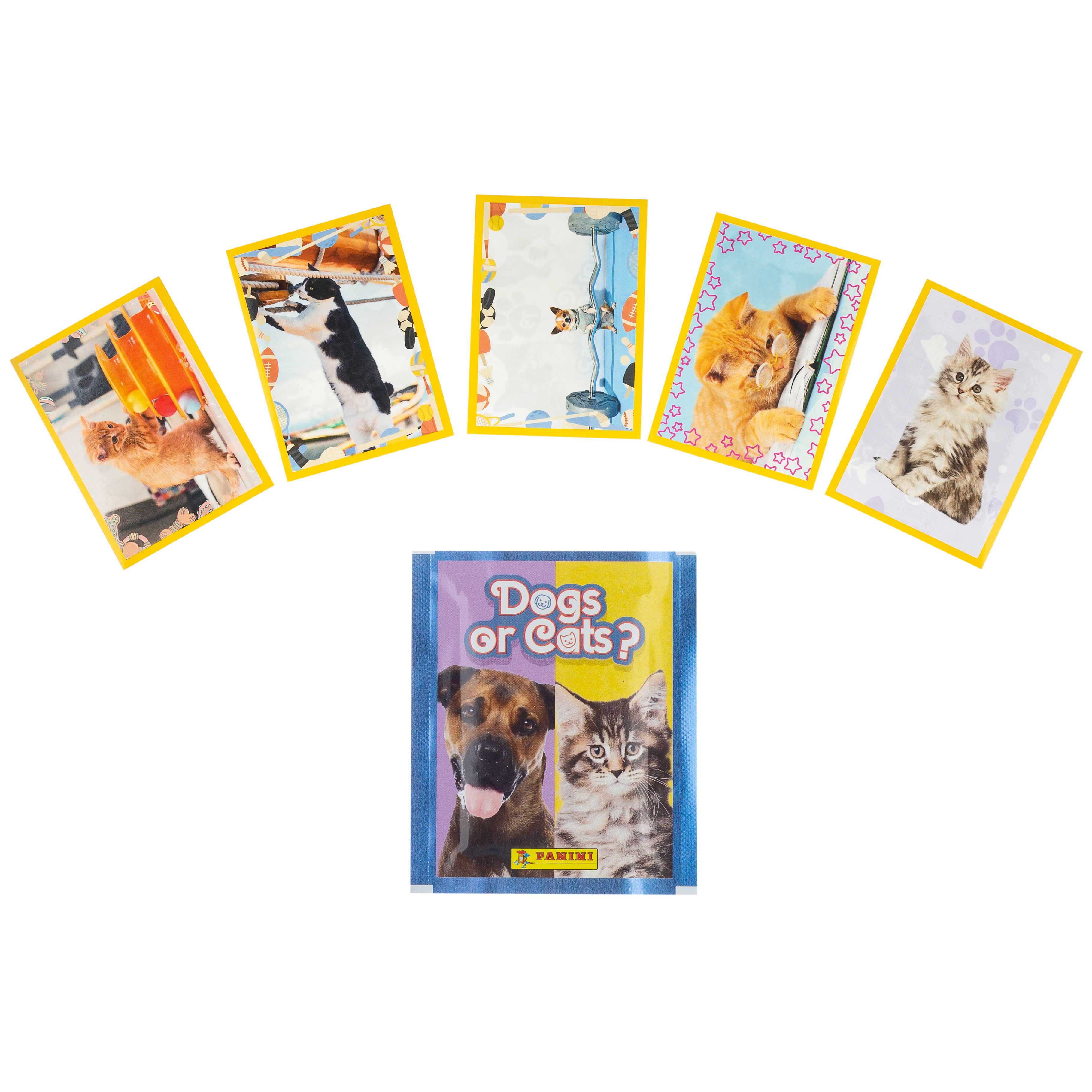Наклейки Panini Собаки или кошки - фото 3