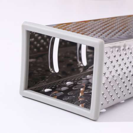 Тёрка MAGISTRO Magistro Gate 4 грани 10 5×8 5×25 5 см цвет серый
