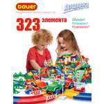 Конструктор BAUER Автодорога 323 дет.