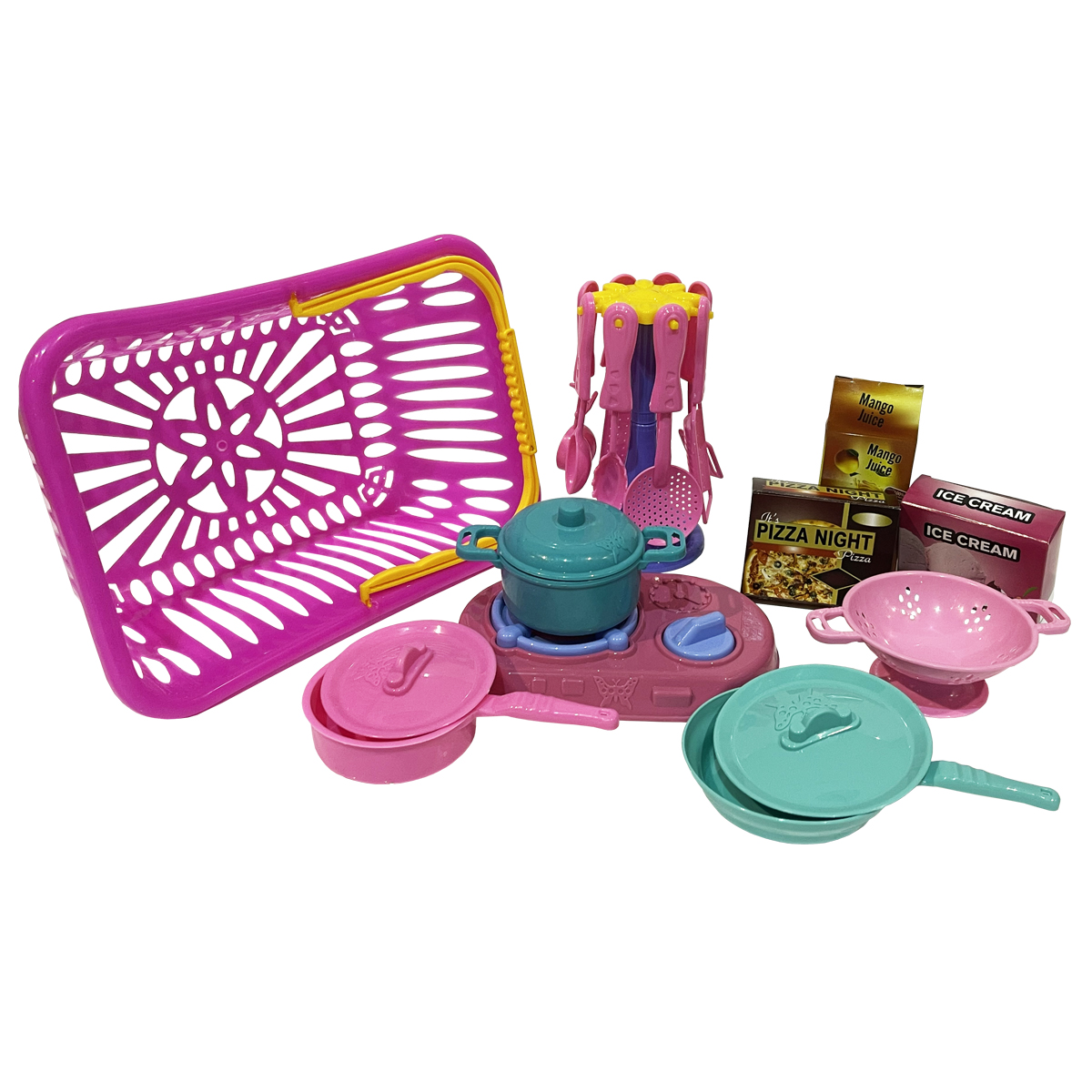 Игрушка GUCLU посуда 21 предм. - фото 1