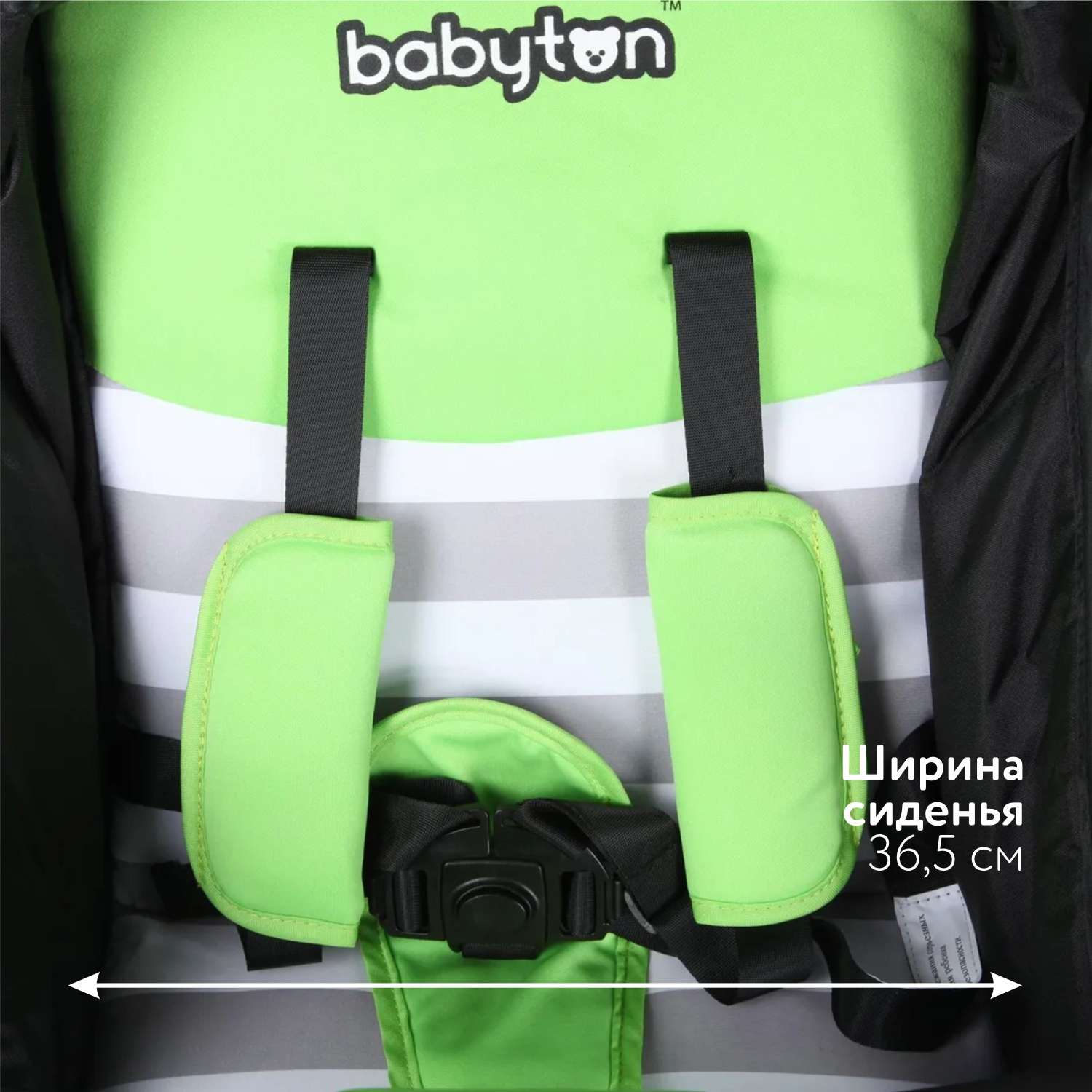 Коляска прогулочная Babyton Mobile Green зеленый - фото 6