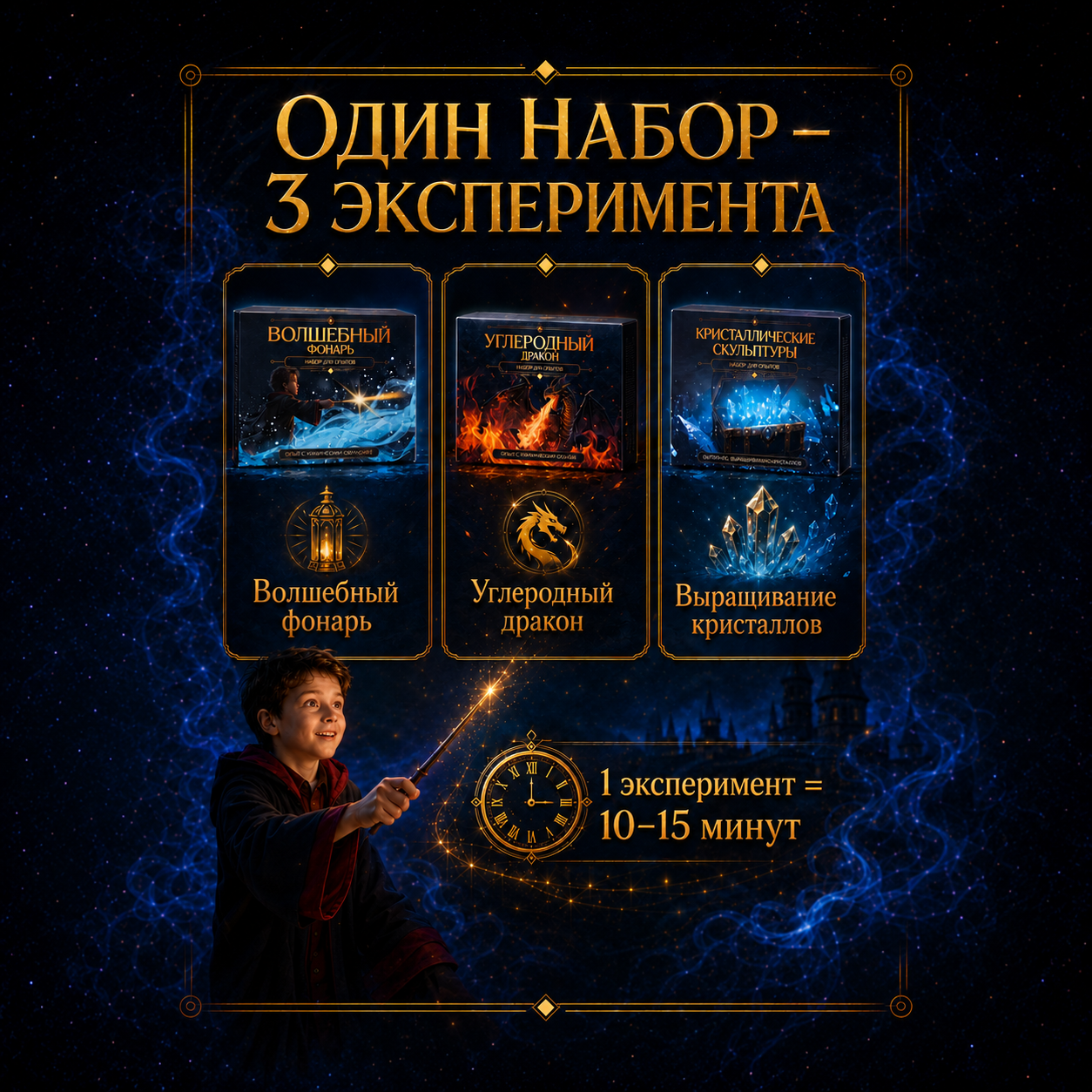 Набор для опытов WOW! HOW? Сундук волшебника - фото 2