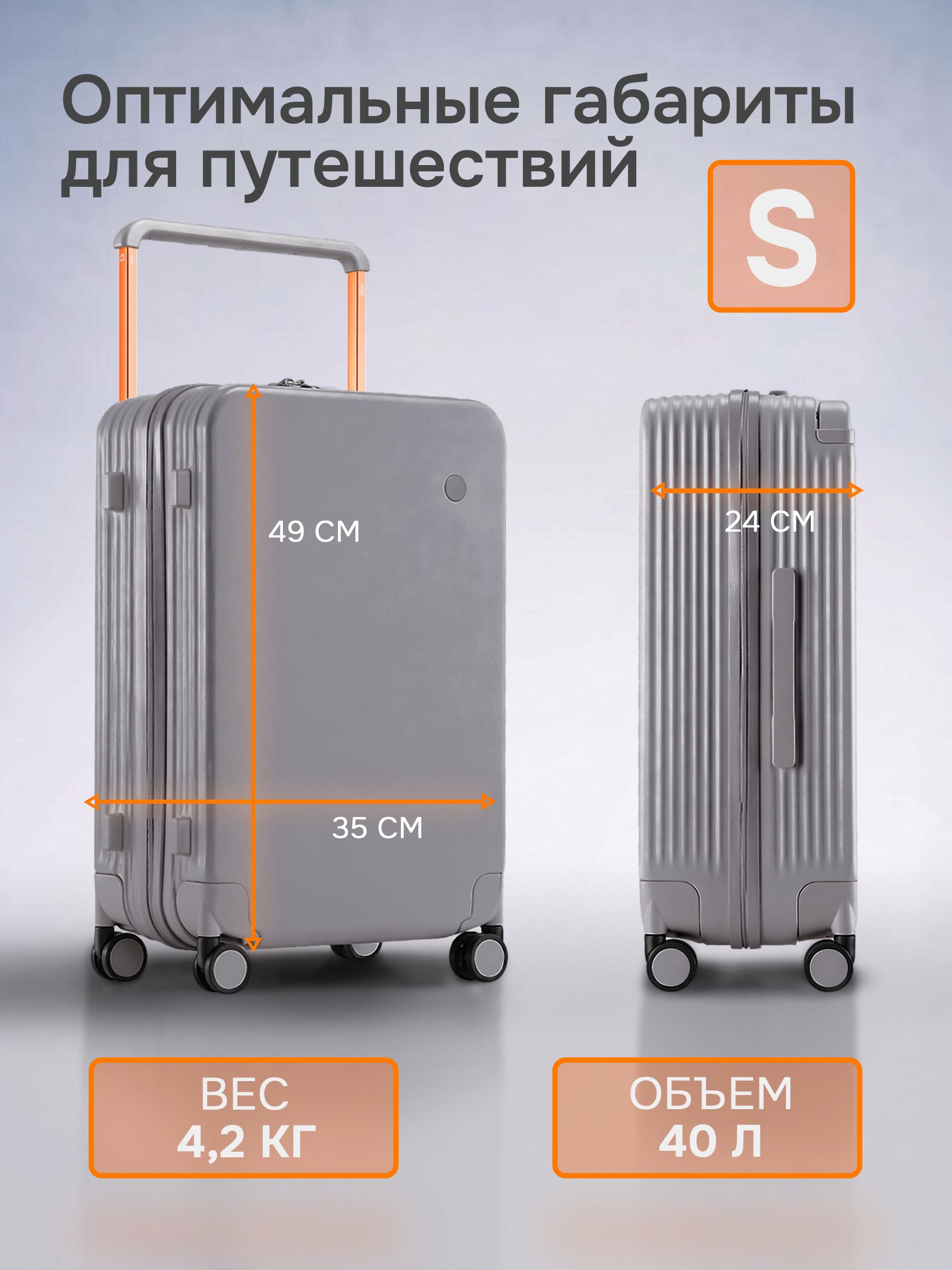 Чемодан MIXI - фото 3