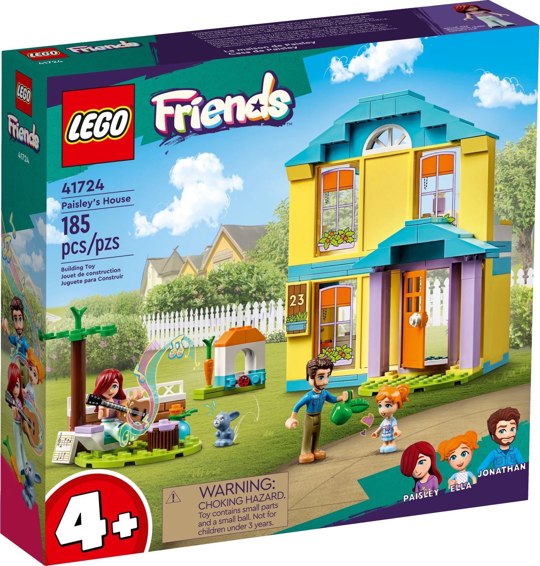 Изображение товара Конструктор LEGO Friends Дом Пейсли 41724 для детей от 4 лет Изображение товара Конструктор LEGO Friends Дом Пейсли 41724 для детей от 4 лет