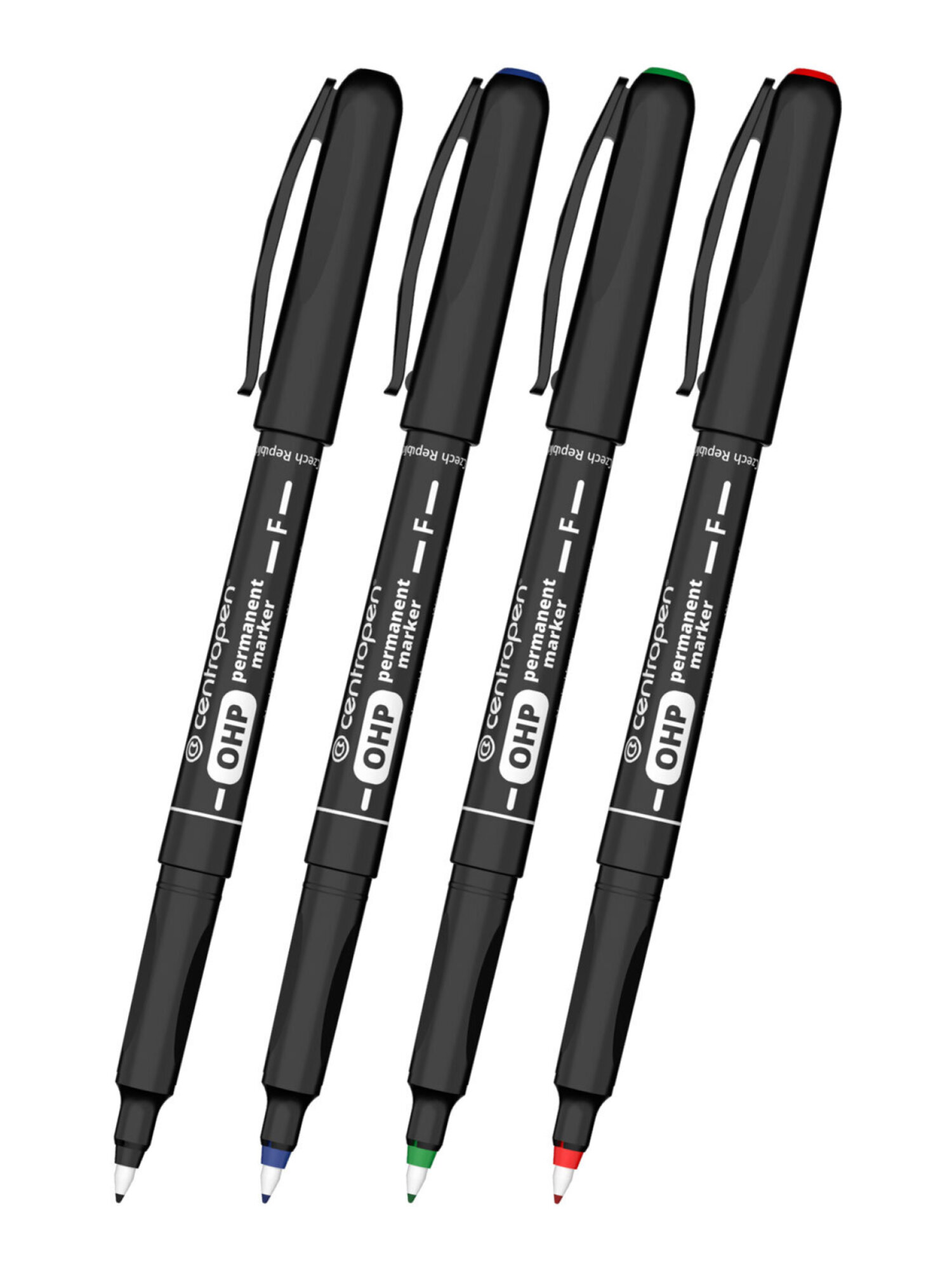 Маркеры Centropen перманентные 4 шт. - фото 1