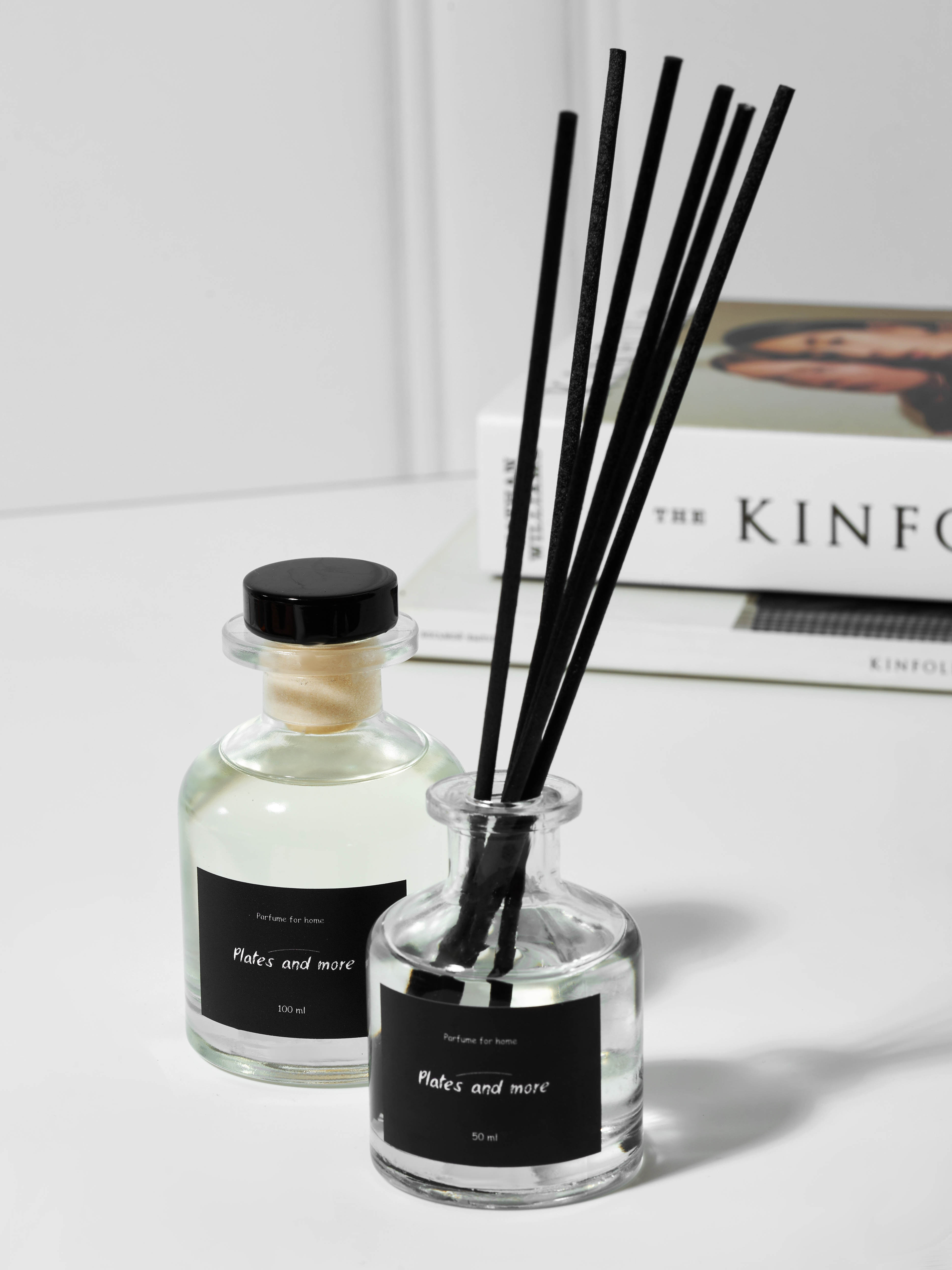 Диффузор для дома с палочками Plates and More Розовое шампанское 50мл - фото 3