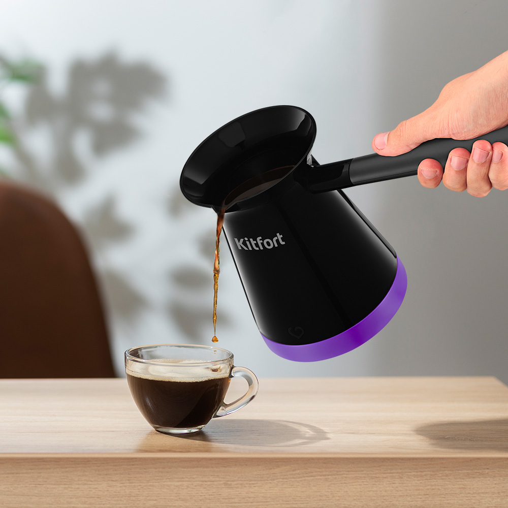 Электрическая турка KITFORT КТ-7184 - фото 3