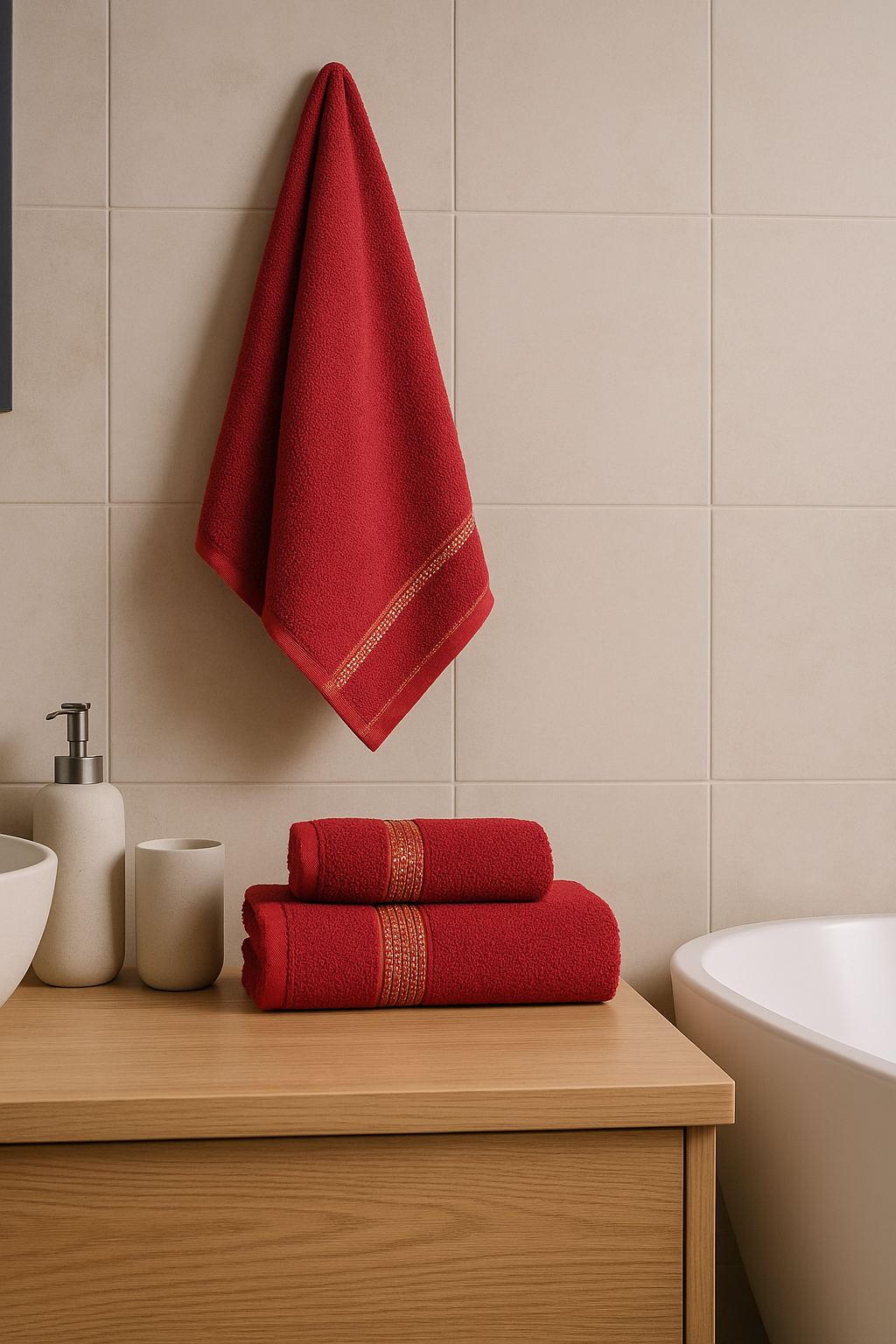 Полотенце Ночь Нежна Goldy 70 x 130 см - фото 1