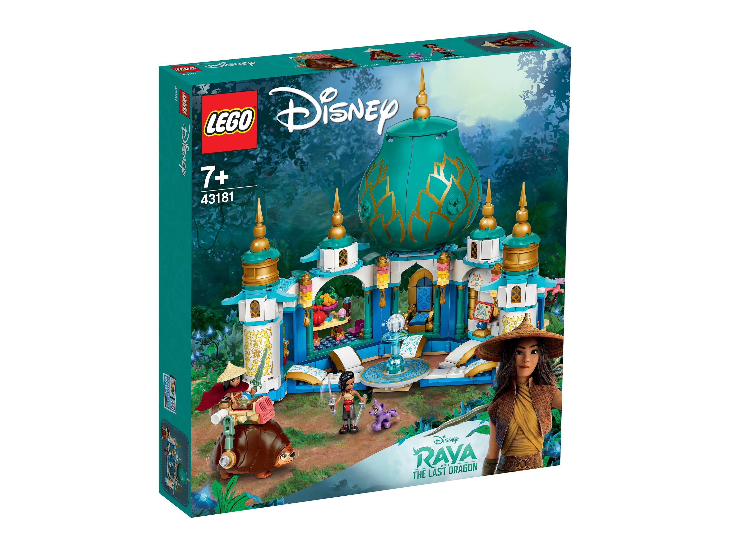 Изображение товара Конструктор LEGO Disney Princess Райя и Дворец сердца 43181 125 деталей для сборки игрового дворца