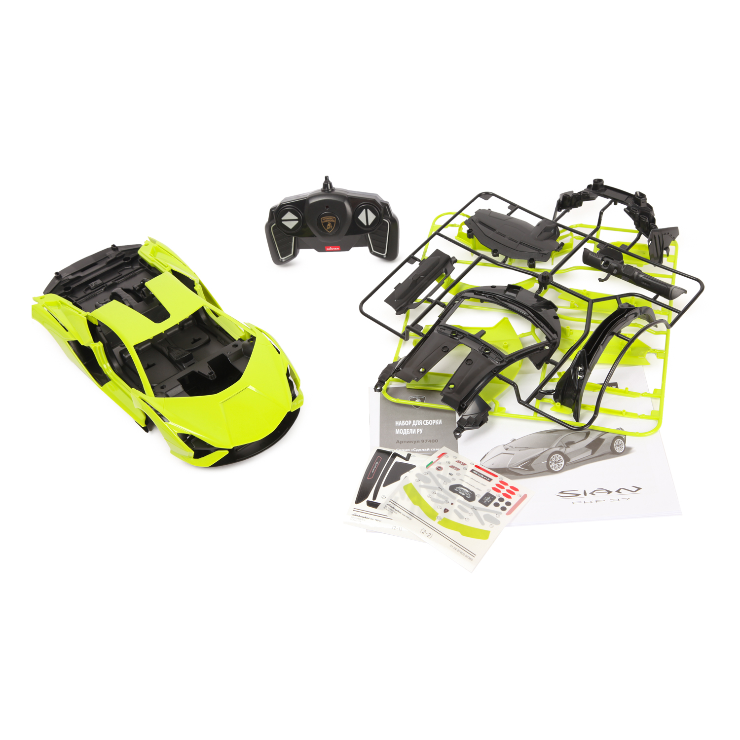 Конструктор Rastar Lamborghini РУ 1:18 - фото 3