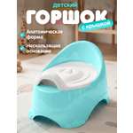 Горшок Компания Друзей голубой голубой