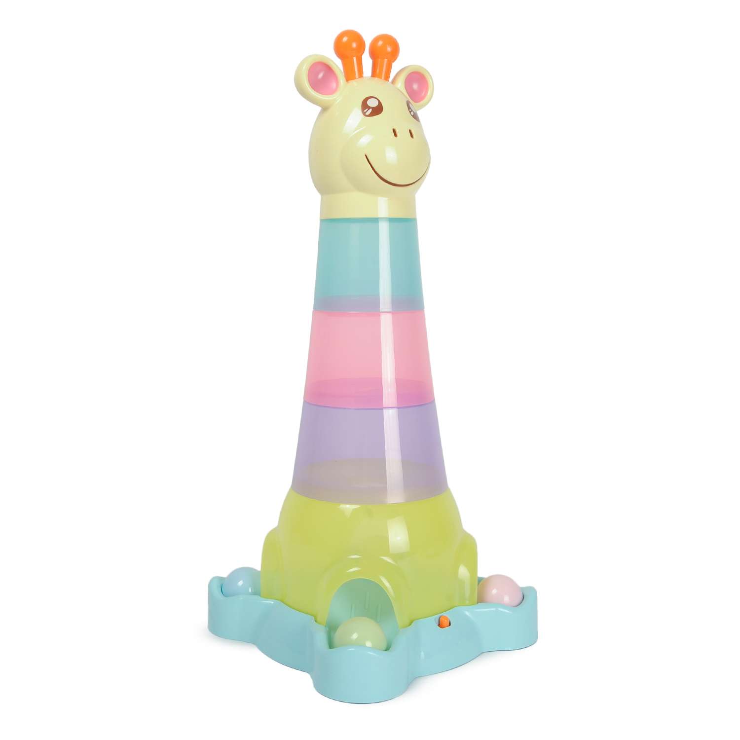 Игрушка BabyGo пирамидка Жираф - фото 6