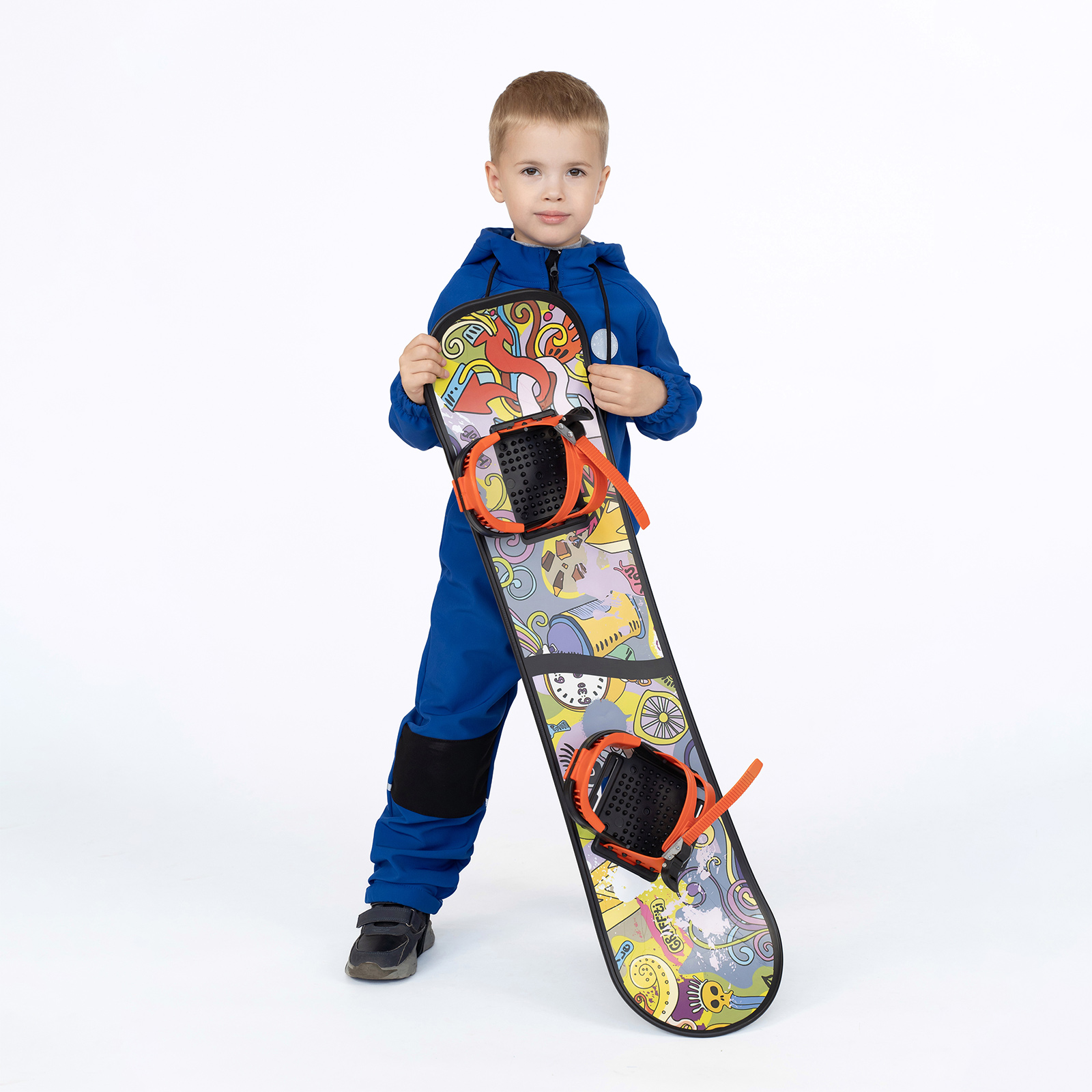 Комбинезон софтшелл Arctic kids 30-043 василек - фото 11