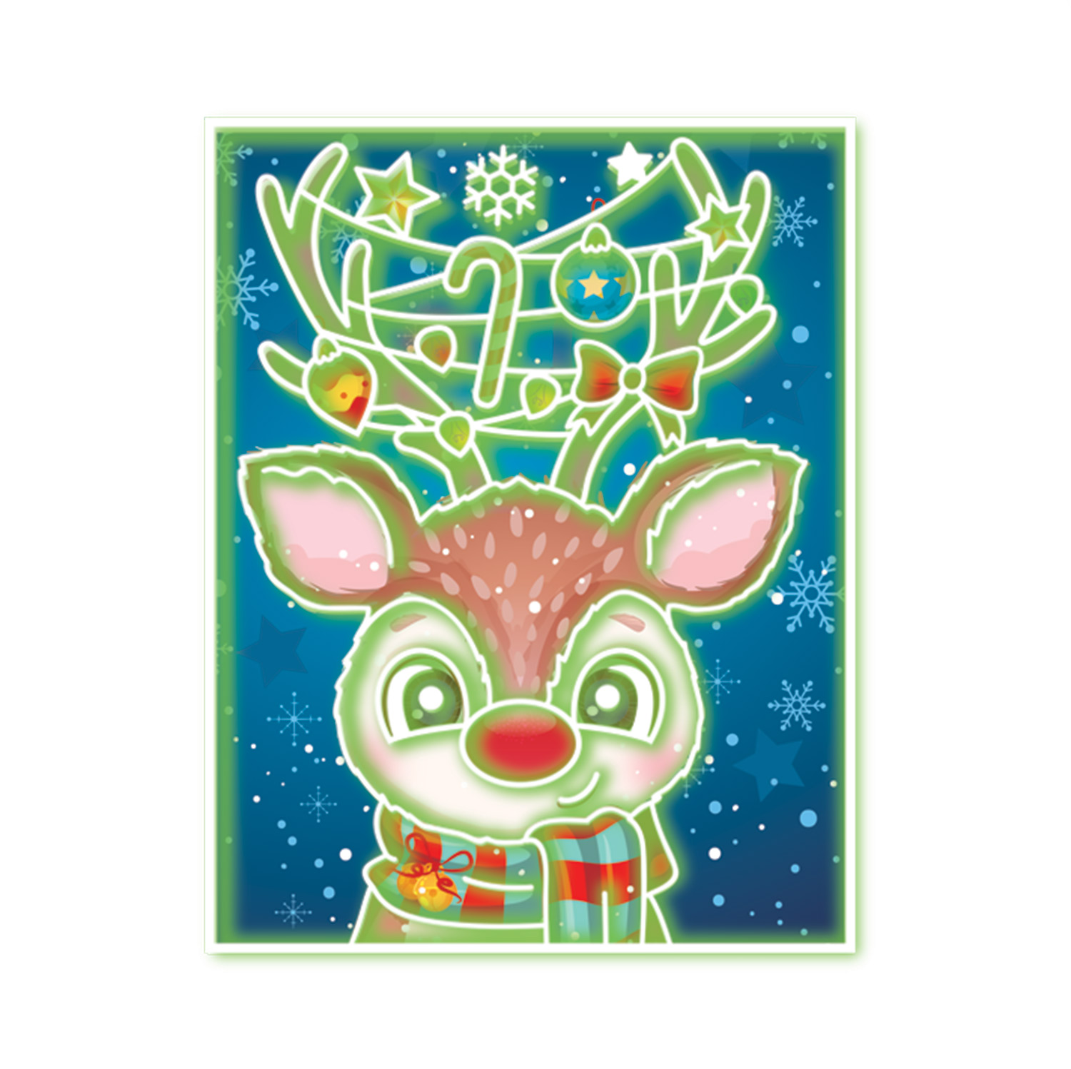 Набор для творчества Фантазер Олень аппликация - фото 2