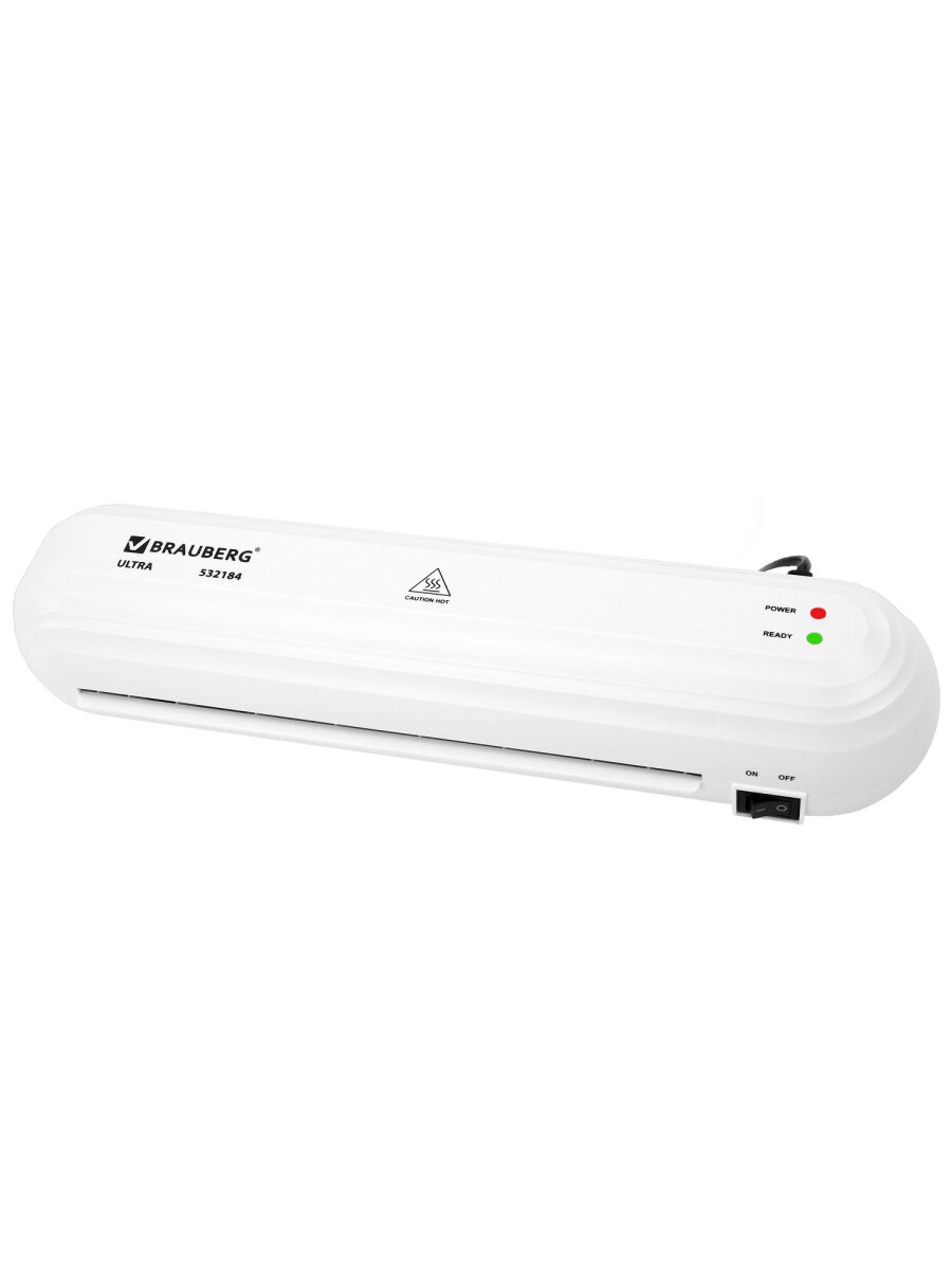 Ламинатор бумаги Brauberg для офиса и дома A4 60-150 мкм 30 см/мин - фото 7