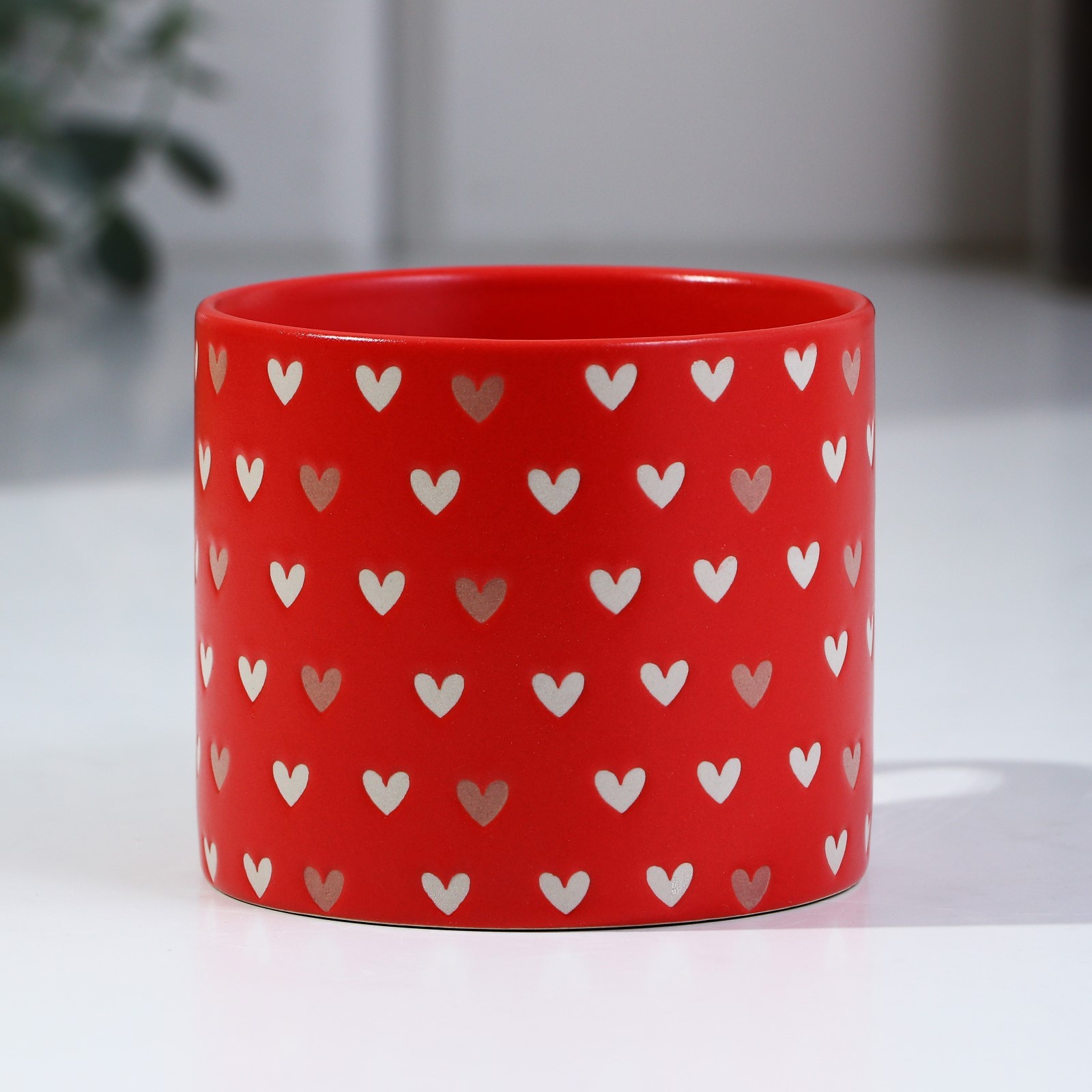 Кружка Дорого внимание Сердечки 320 мл - фото 4