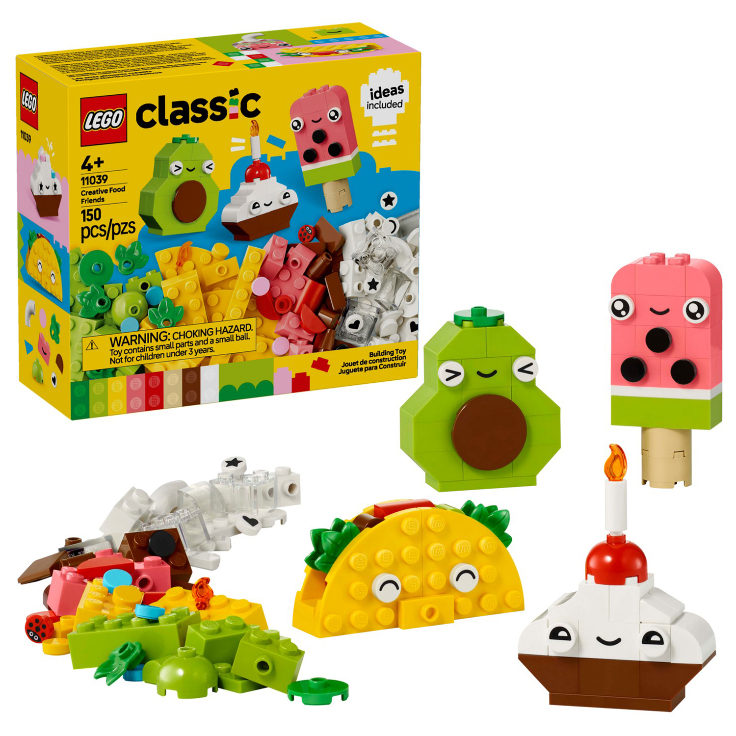 Конструктор LEGO Classic Создаем Еду Друзей 150 дет. - фото 1