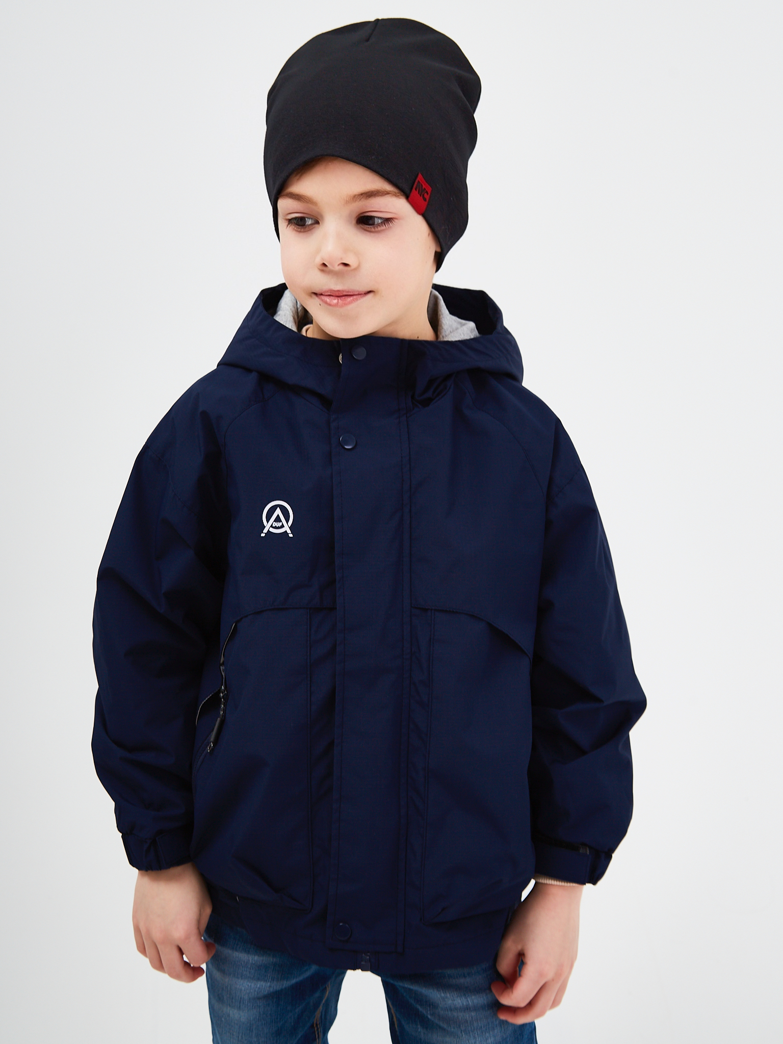 Шапка NYCkids NYC-H-037-plain-black - фото 10