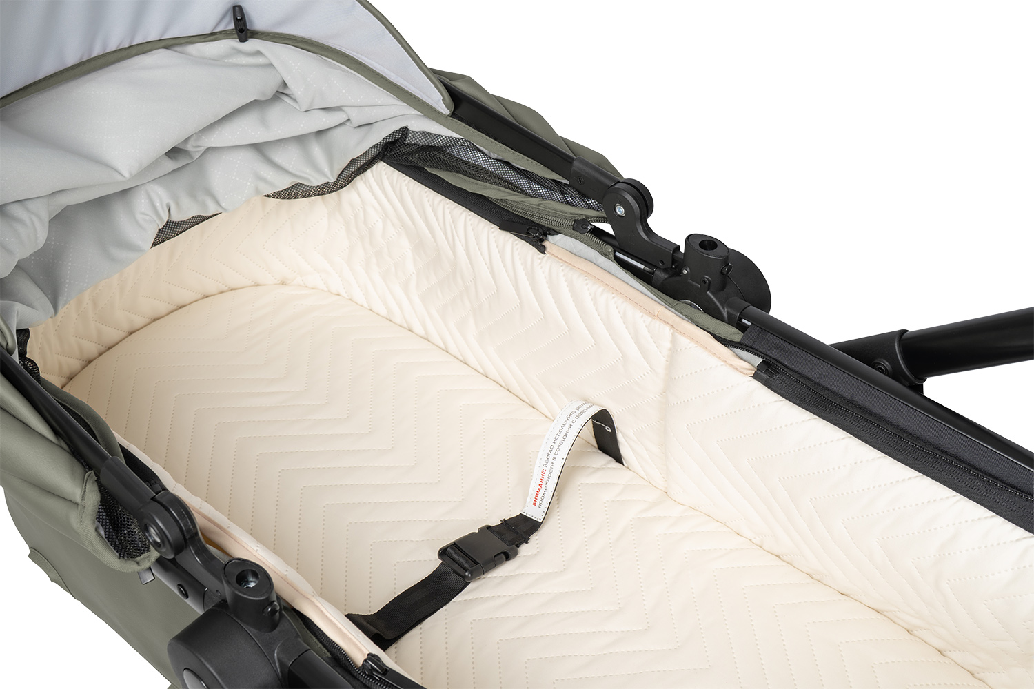 Коляска трансформер Aimile Adventurer хаки - фото 27