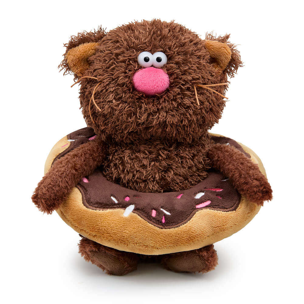 Мягкая игрушка BUDI BASA котик кофейный Американо - фото 1