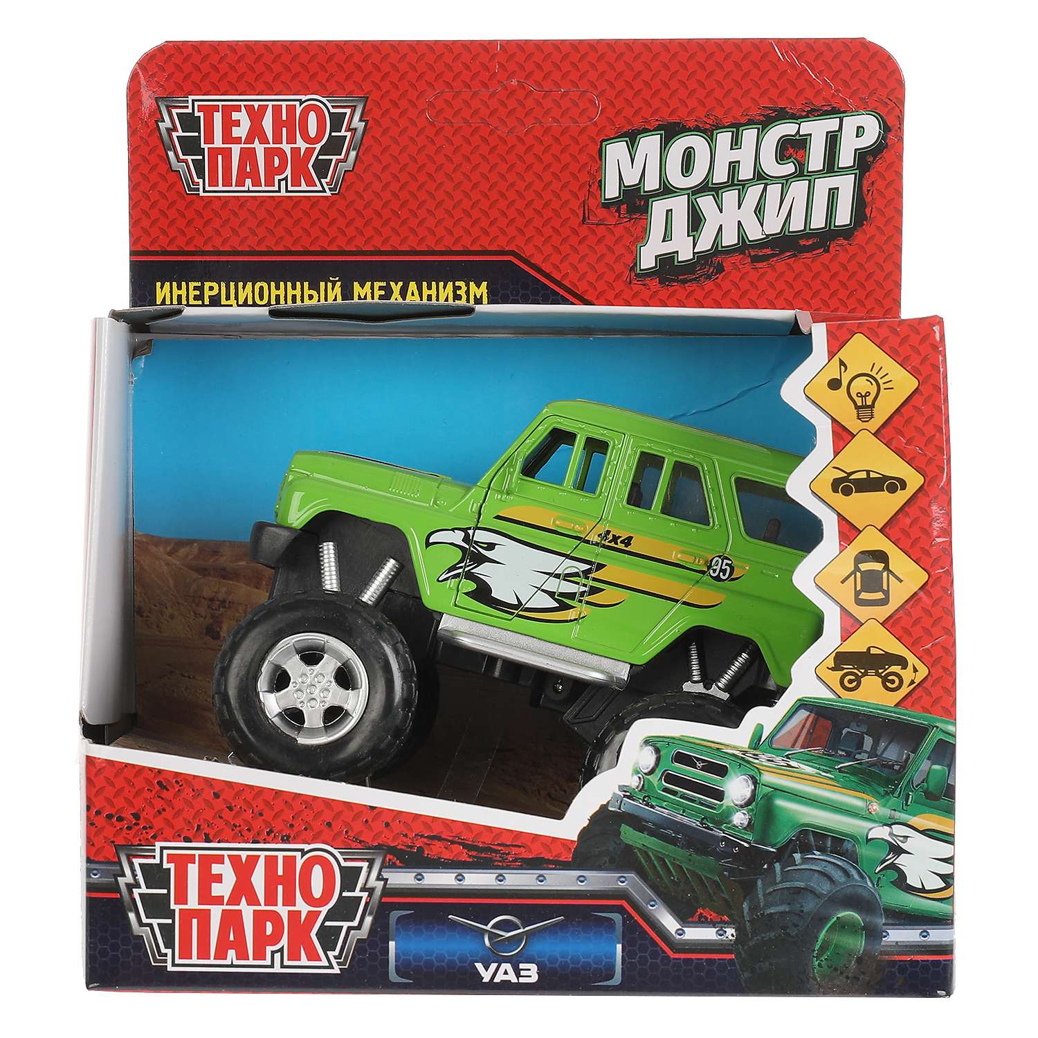 Автомобиль Технопарк Jeep 314719.0 - фото 2