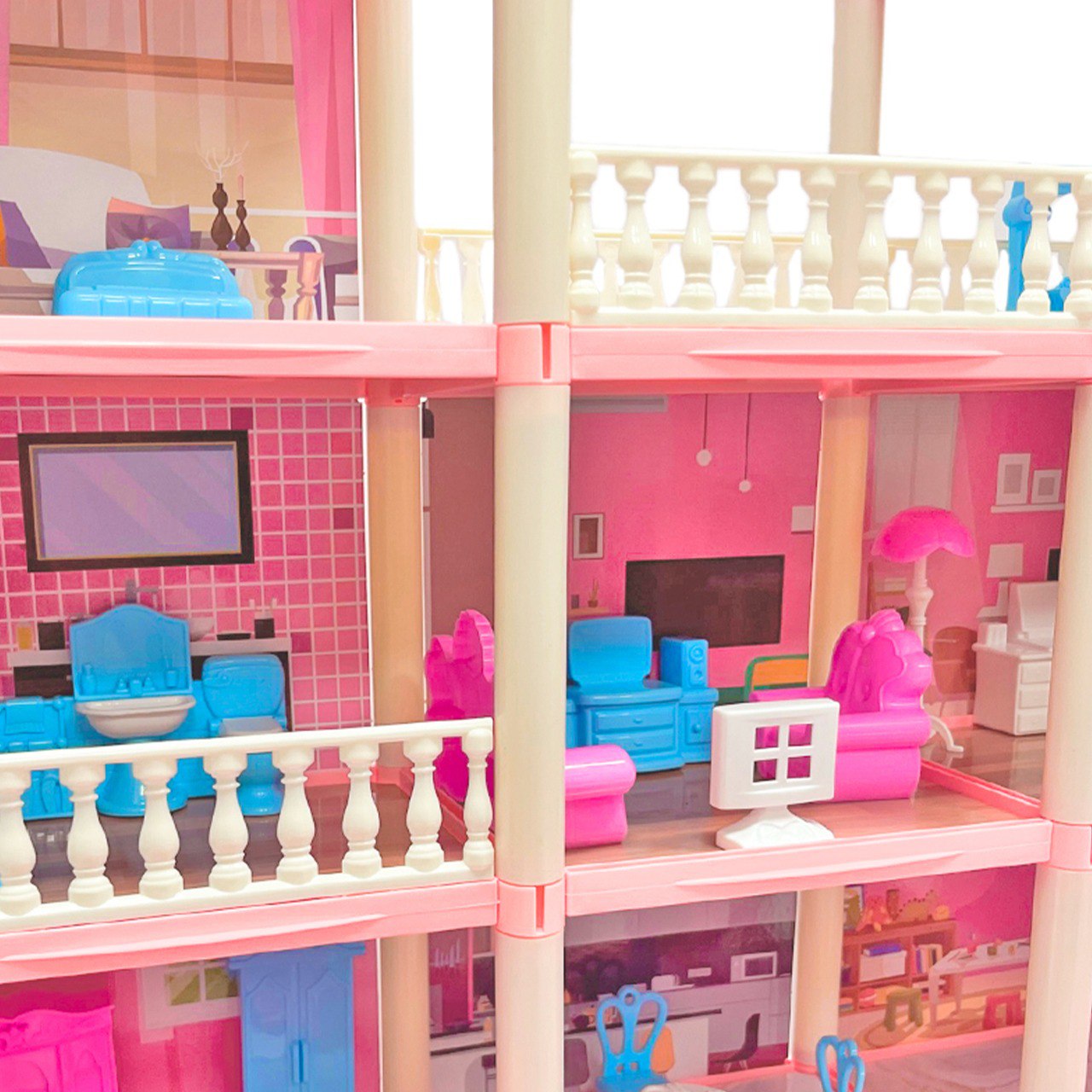 Домик для кукол ТОТОША 60 см 115 - фото 4