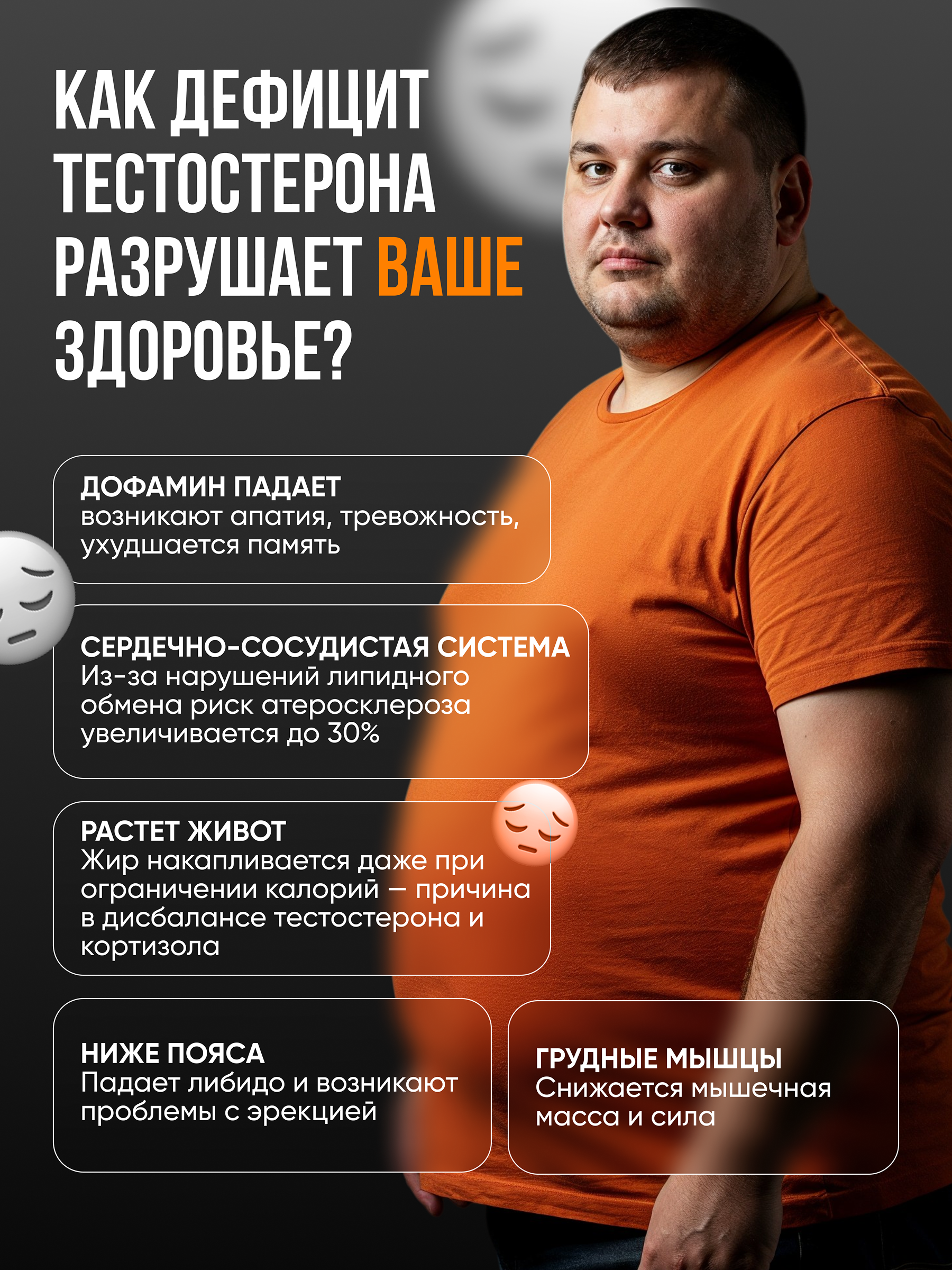 Тестостерон для мужчин qeep 60 капсул - фото 5