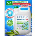 Мыло жидкое SEPTIVIT Зеленый чай 5250 г 5000 мл