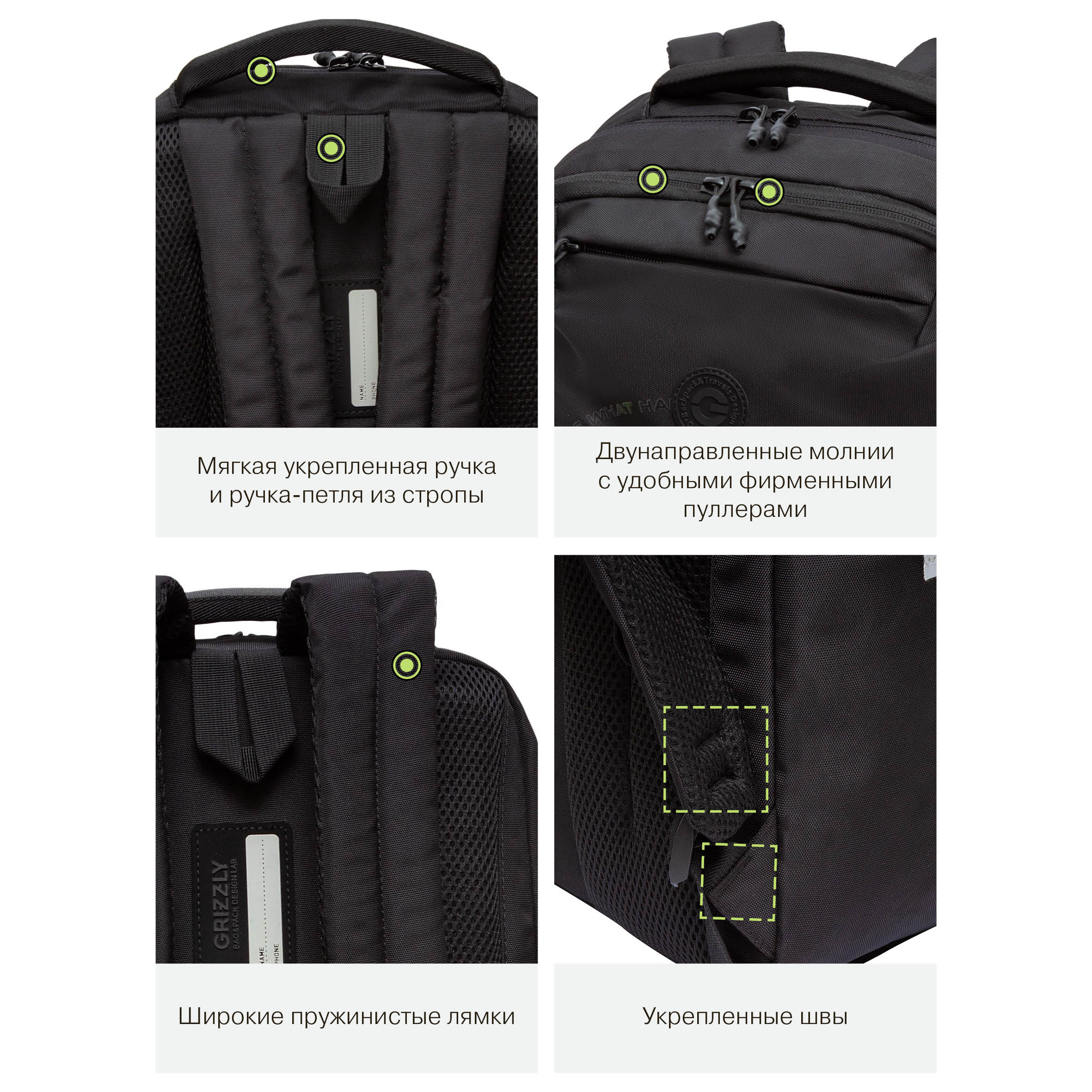 Рюкзак Grizzly для мальчика - фото 12