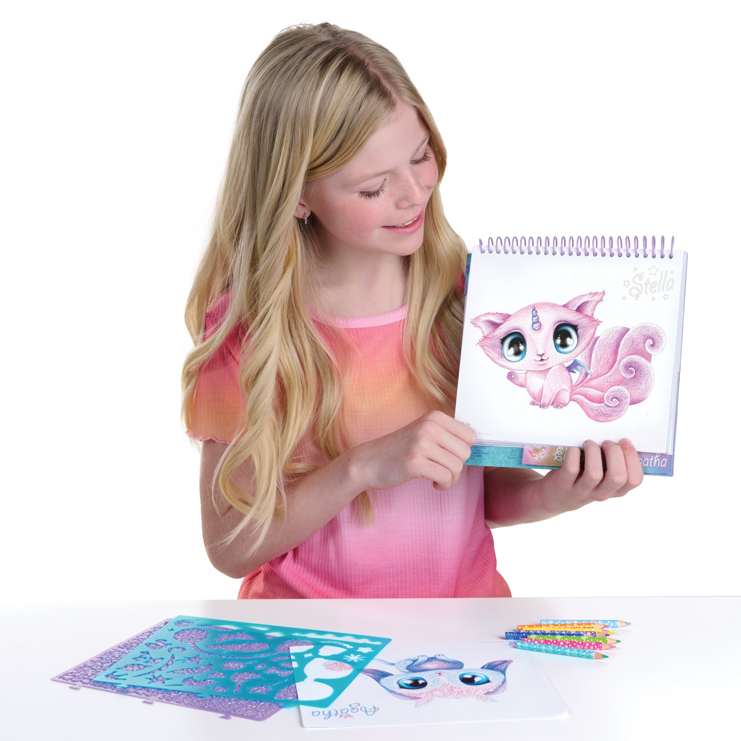 Раскраска для девочек Nebulous Stars "Мифики", набор для творчества, серия Space, 11141_NSDA - фото 7