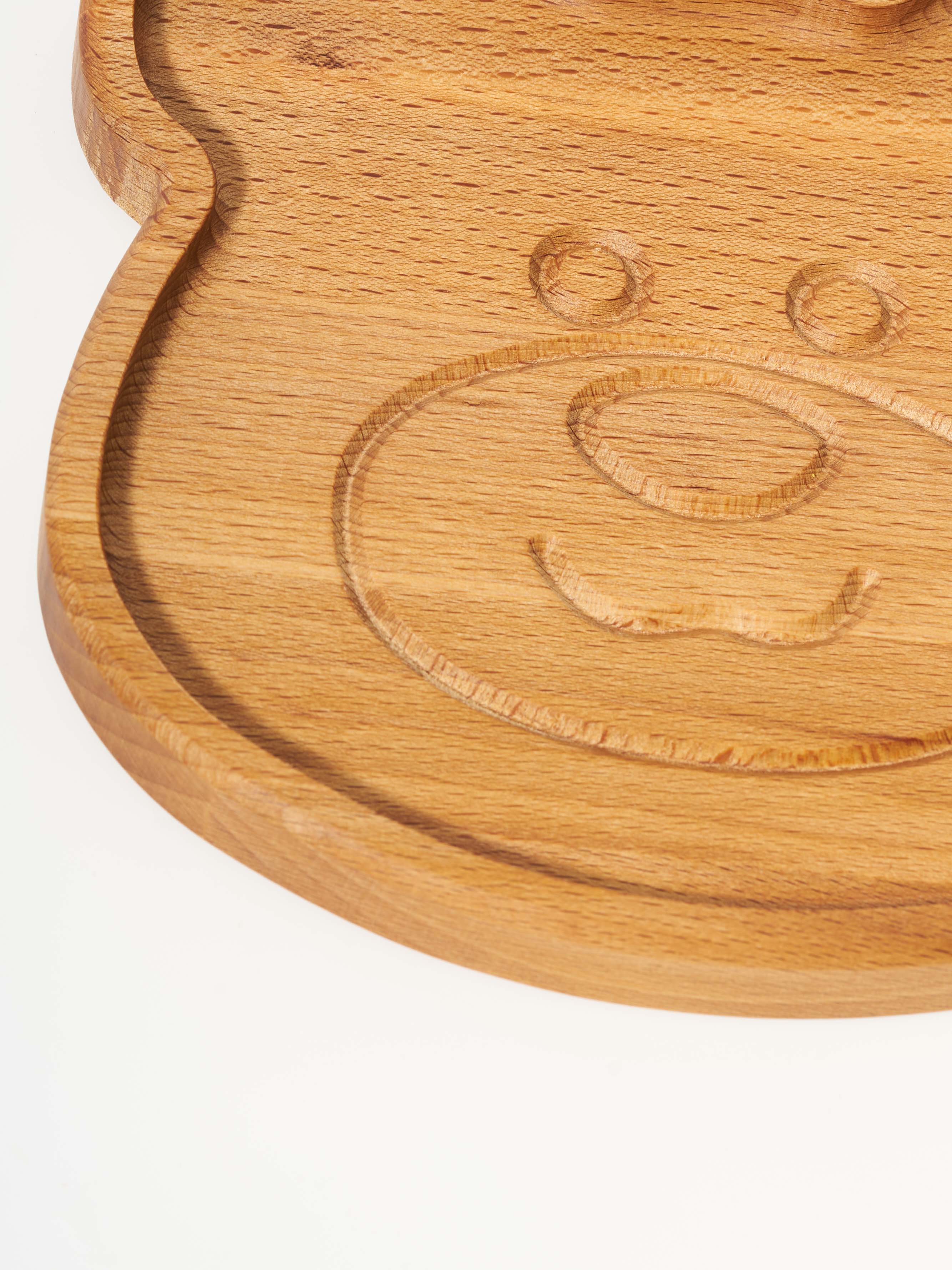 Тарелка детская Plates and More деревянная - фото 5