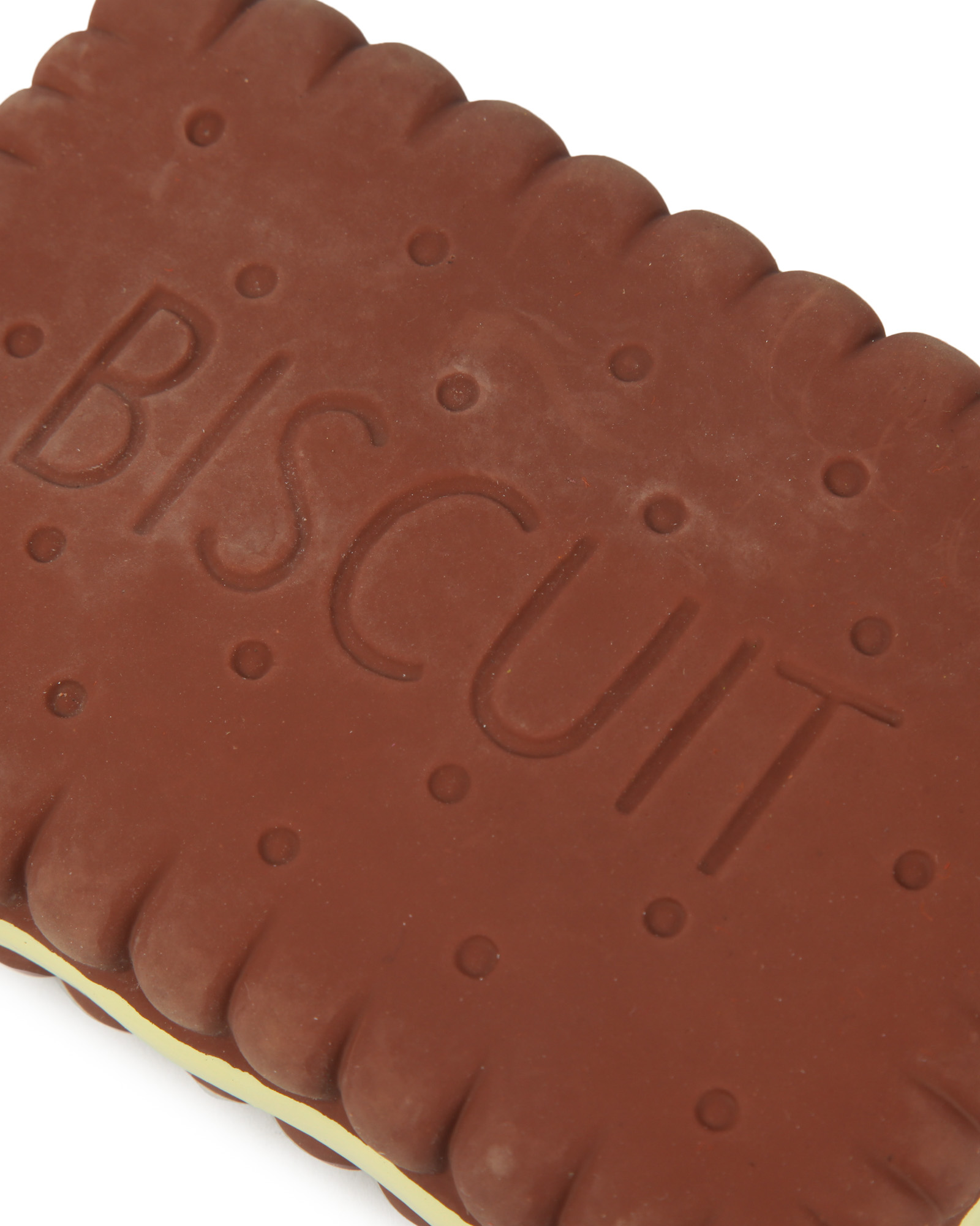 Игрушка для собак Barbaks Печенька из латекса с пищалкой 15см - фото 3