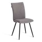 Стул TETCHAIR велюр серый/черный 1 шт.