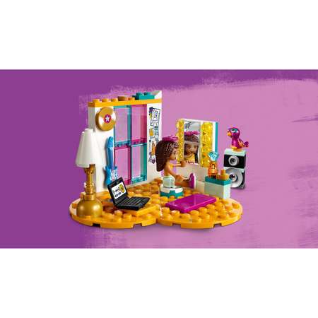 Конструктор LEGO Friends Комната Андреа блочный