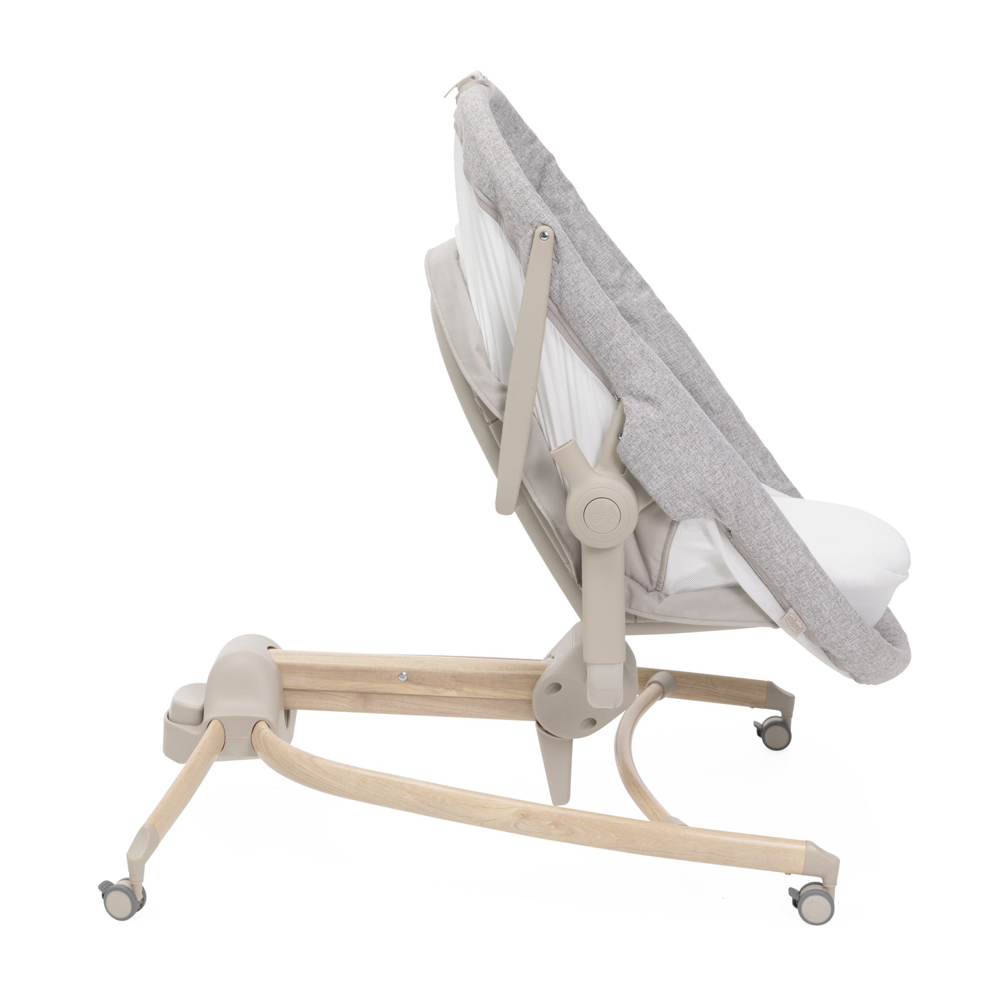 Детская кроватка Chicco Baby Hug Armonia 4в1 с рождения до 3 лет Scandinavian овальная, без маятника (бежевый) - фото 9