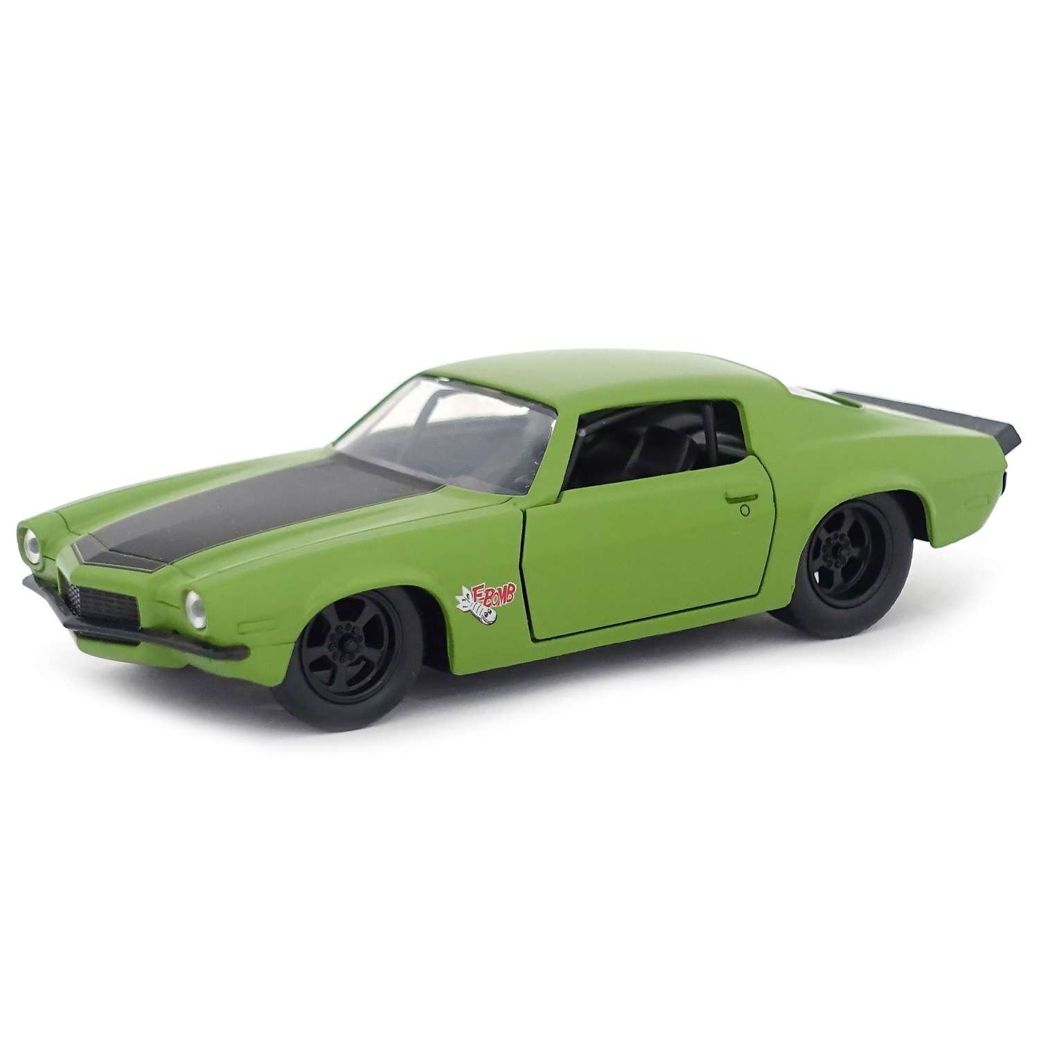 Автомобиль Fast and Furious Chevy Camaro-Free Rolling 1:32 зеленый 99521 - фото 1
