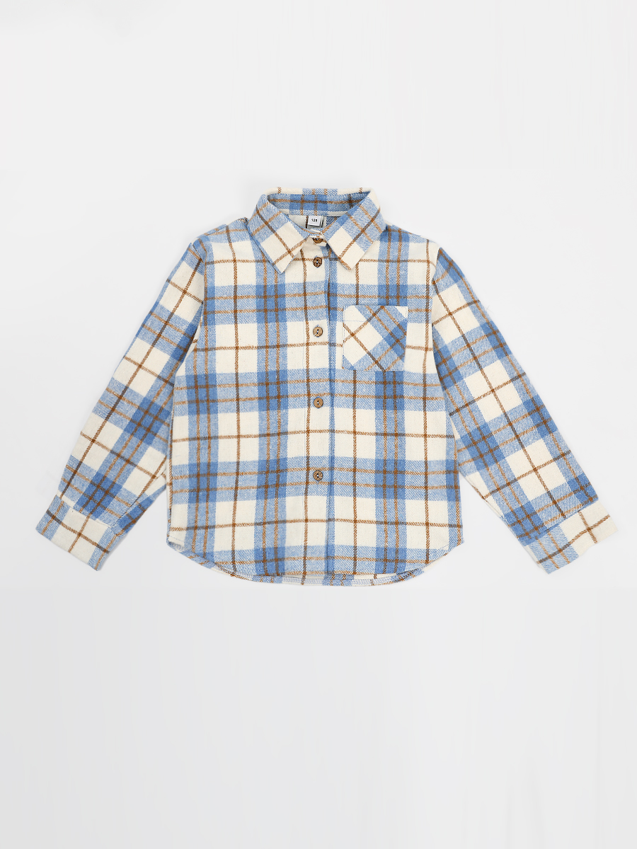 Рубашка Соль и Перец SP1510голубой - фото 4