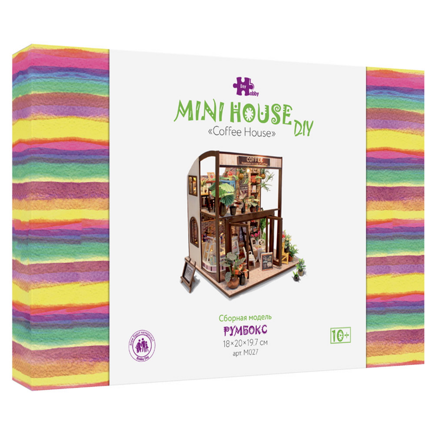 Конструктор Hobby Day Румбокс Coffee House сборная игровая модель - фото 1