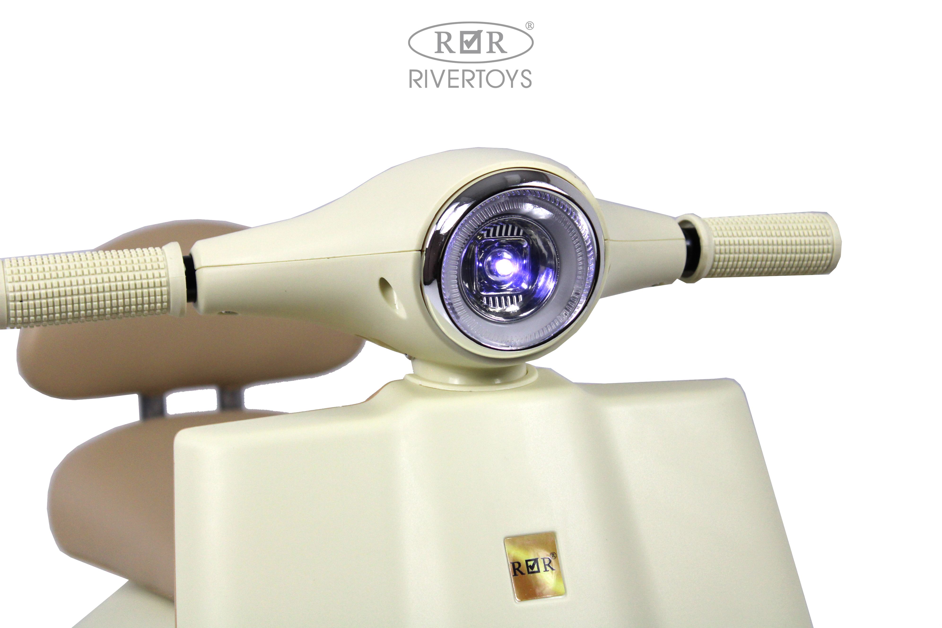 Электромобиль RIVERTOYS K444PX-A-BEIGE - фото 15