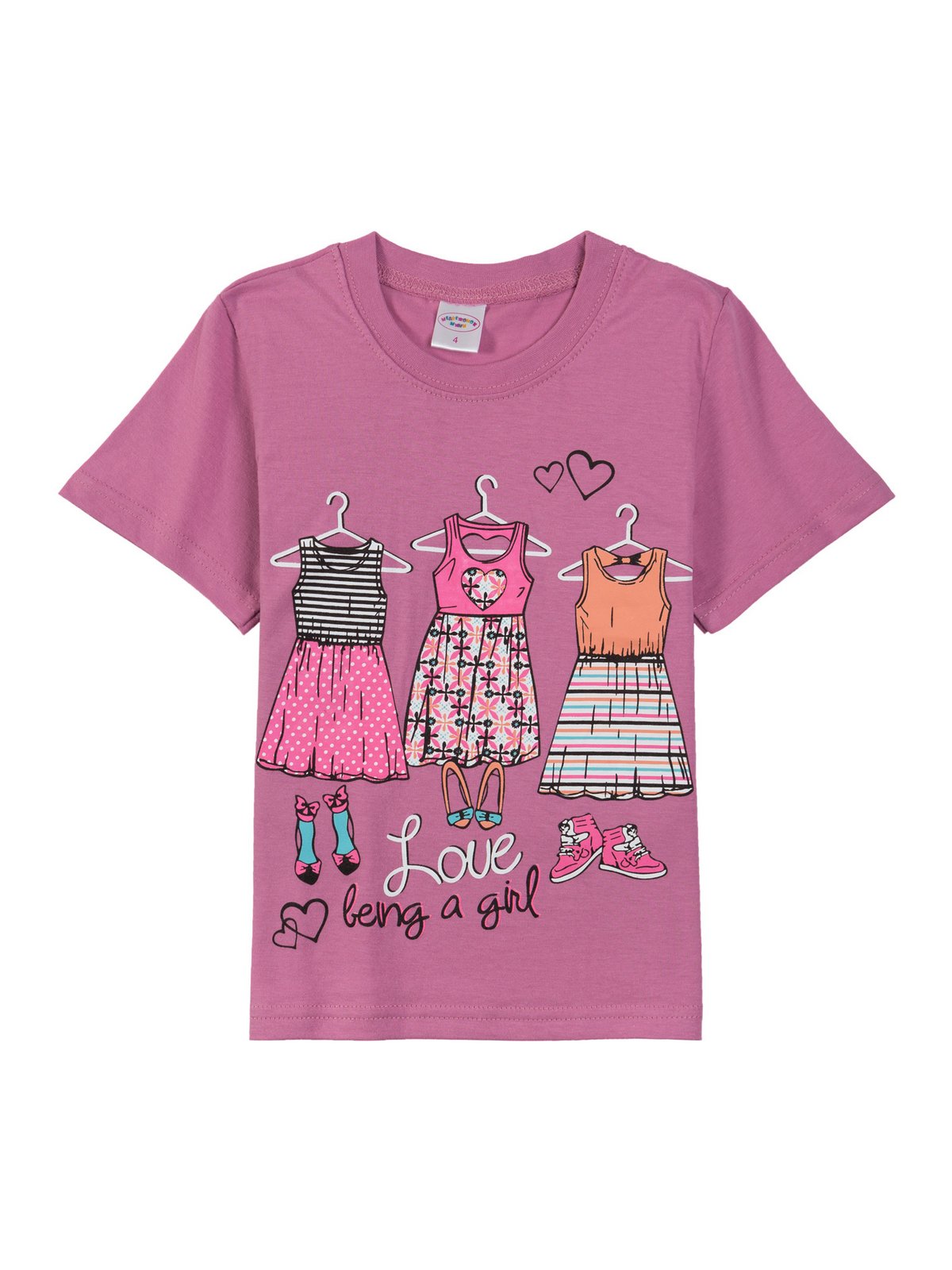 Футболка МЕДВЕЖОНОК МИМИ SH721_сиреневый Clothes - фото 1