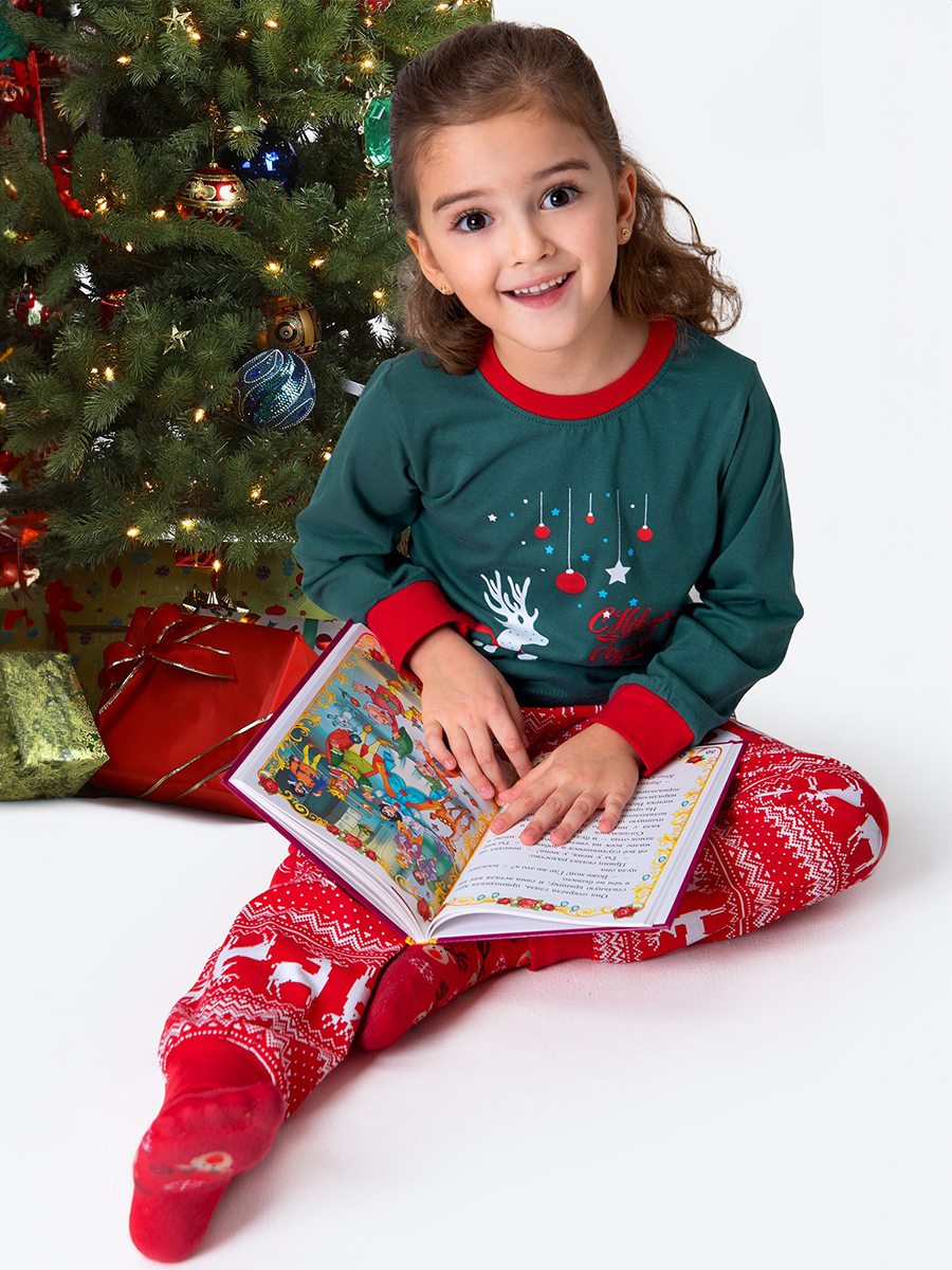 Пижама HappyFox HF00147изумрудный - фото 1