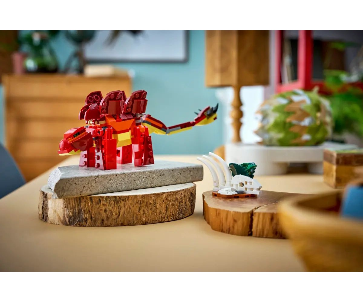 Конструктор LEGO Creator Свирепый динозавр 283 дет. - фото 12