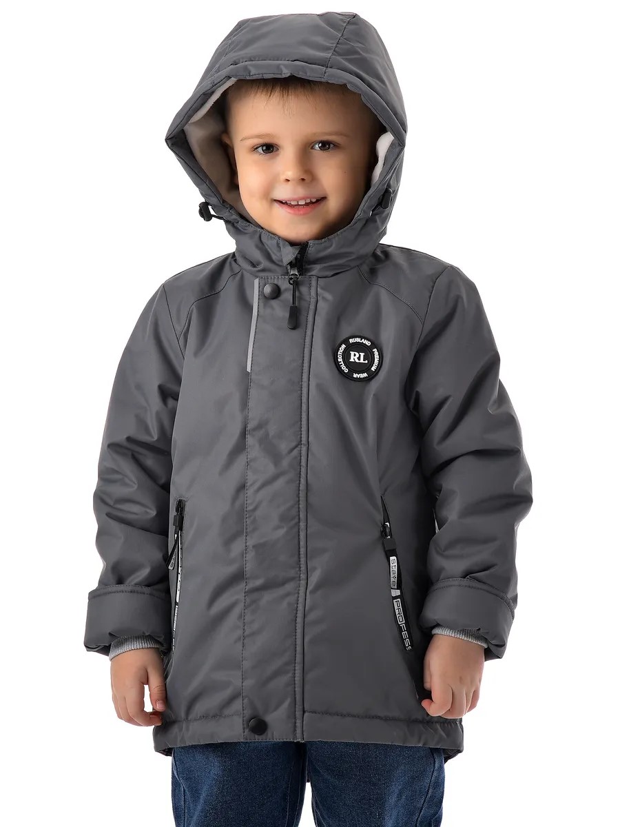 Куртка Rusland 124куртка/т.серо-зеленый - фото 3