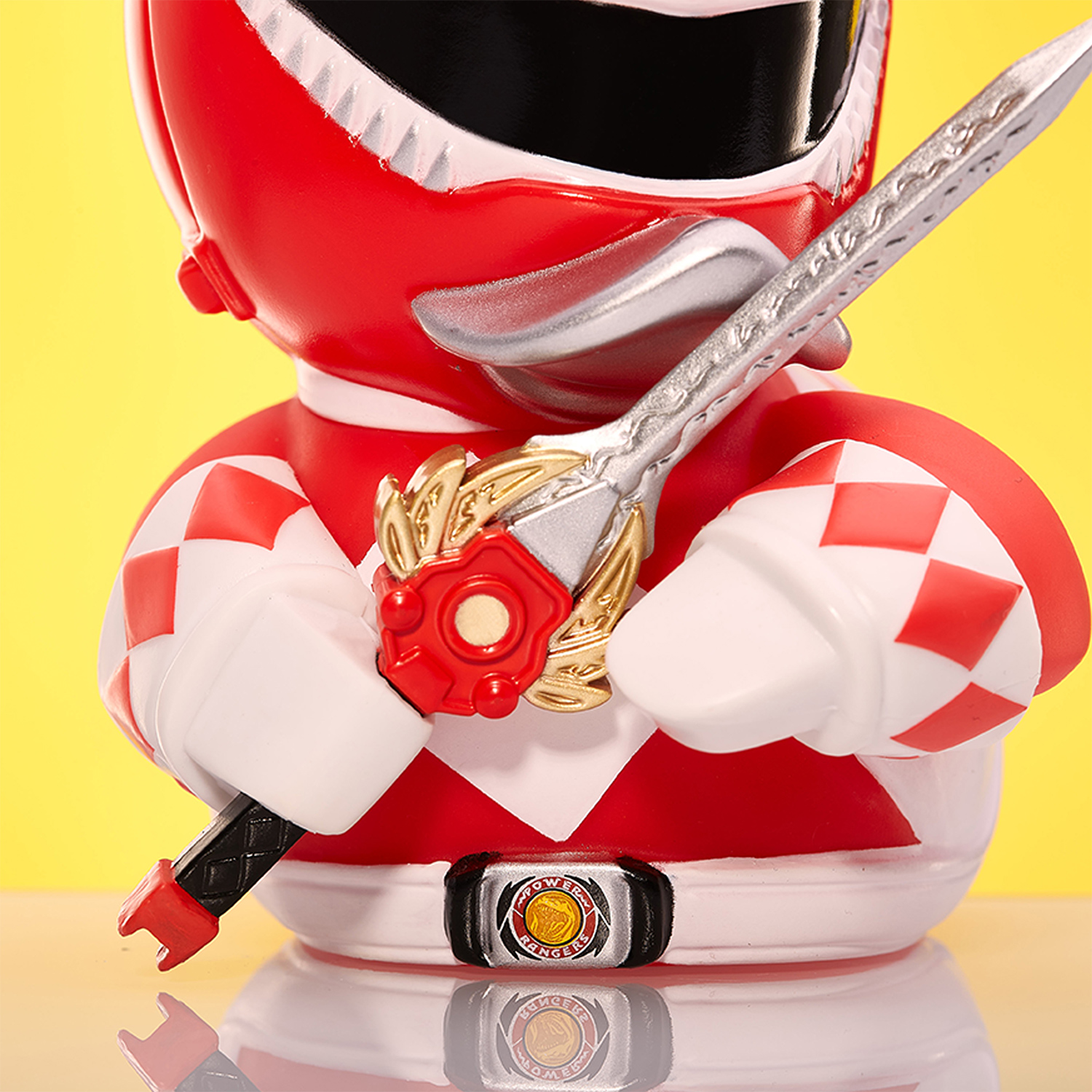 Фигурка Power Rangers Утка Tubbz Красный рейнджер - фото 10