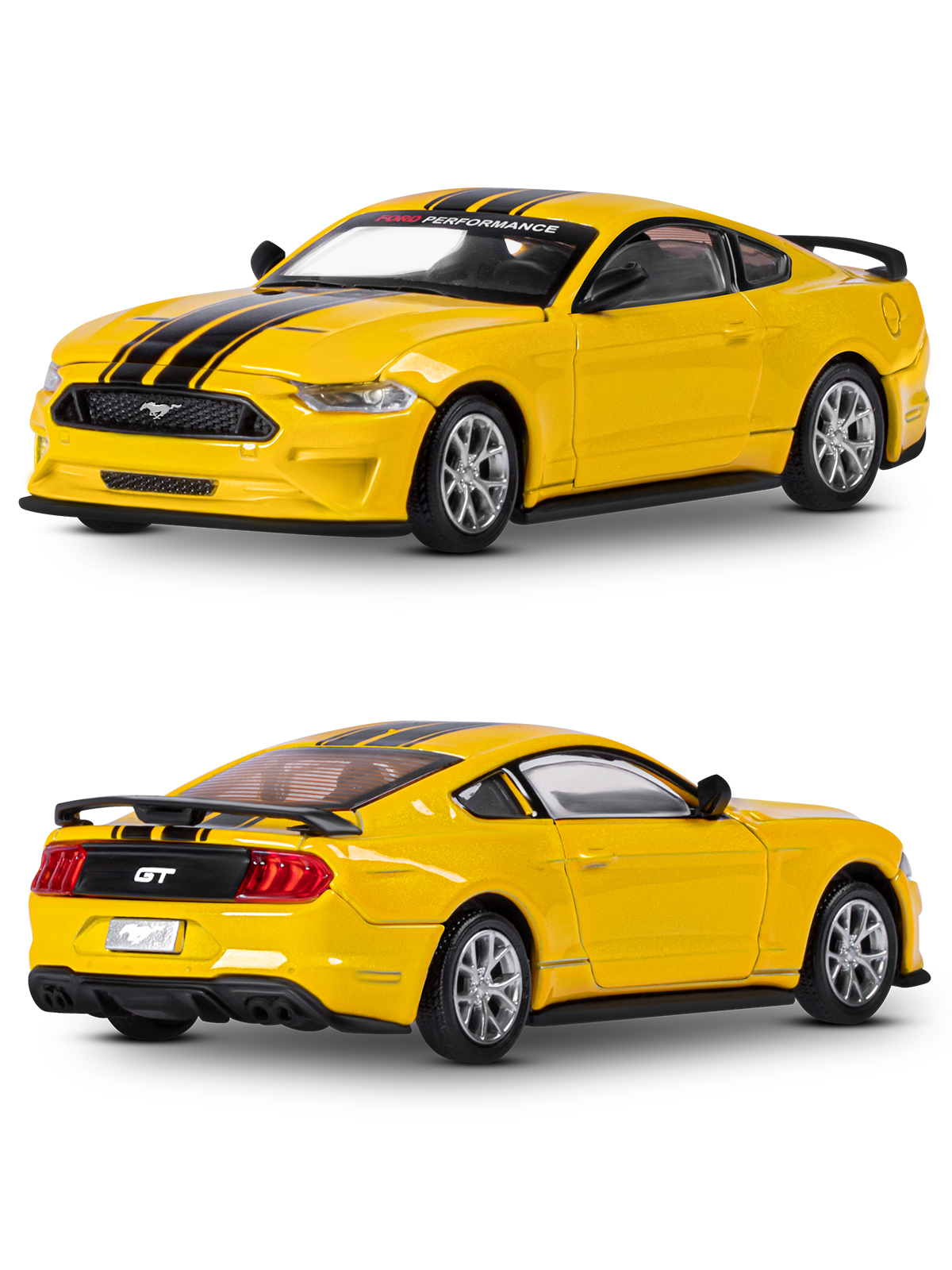 Автомобиль AUTODRIVE Ford Mustang Сборная модель 1:42 JB1251639 - фото 13
