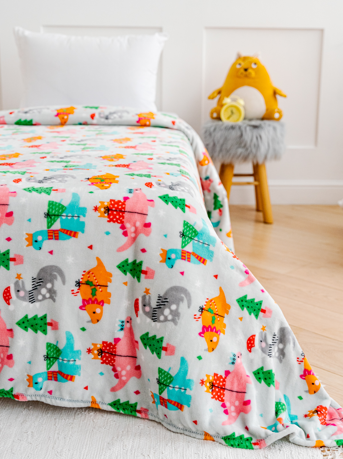 Плед Павлинка Аэро Софт Динозаврики 100 x 150 см велсофт - фото 6