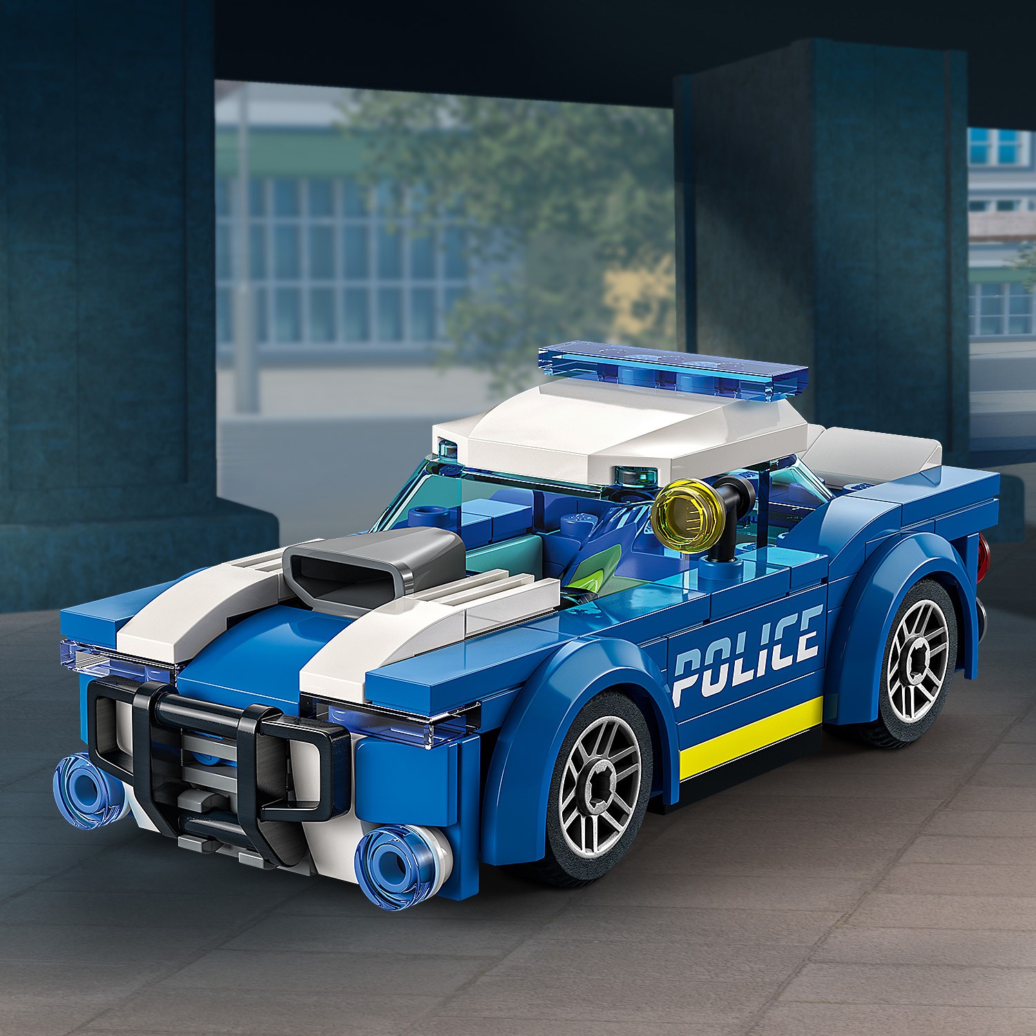 Конструктор LEGO City Police Полицейская машина блочный - фото 4