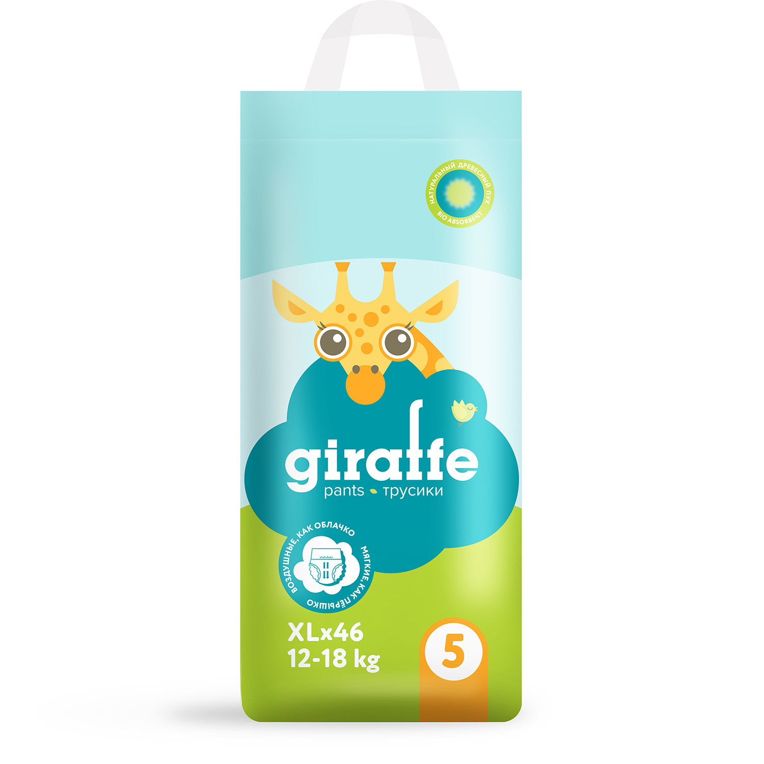 Трусики LOVULAR Giraffe XL (12-18 кг) 46 шт. - фото 2