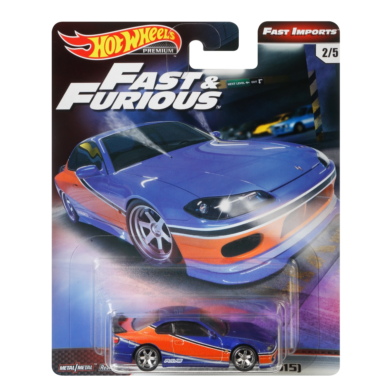 Автомобиль Hot Wheels Nissan 1:64 GBW75 - фото 2