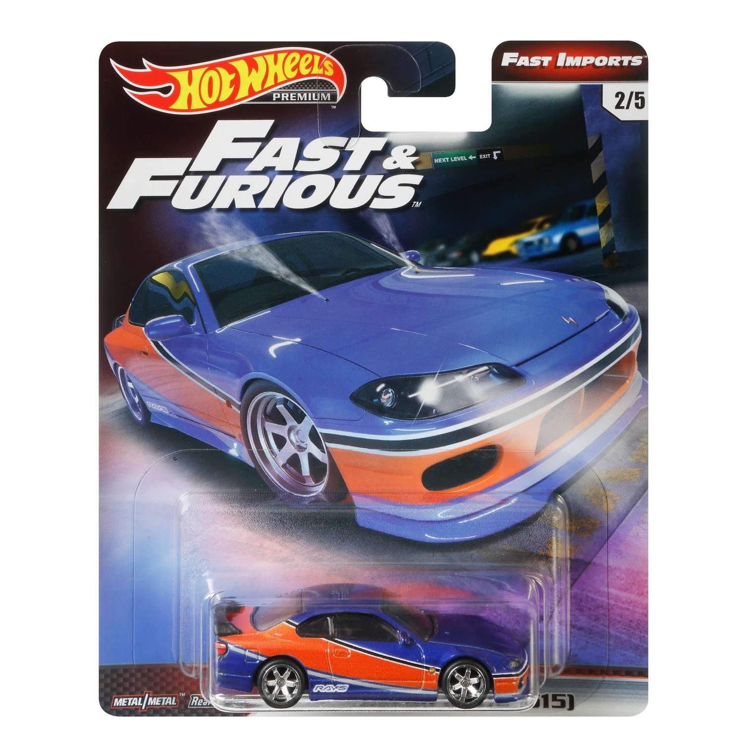 Автомобиль Hot Wheels Nissan 1:64 GBW75 - фото 2